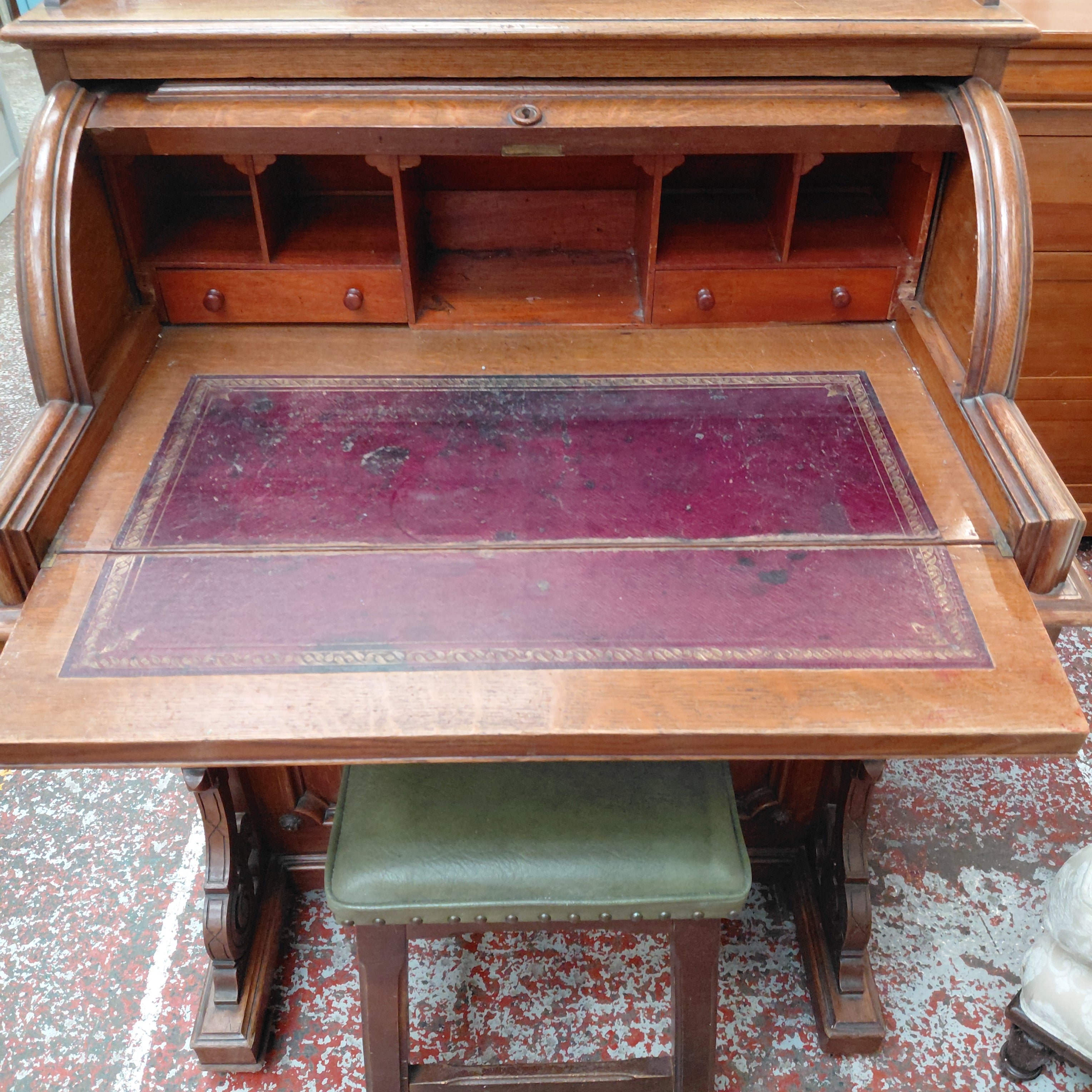 Rolltop bureau