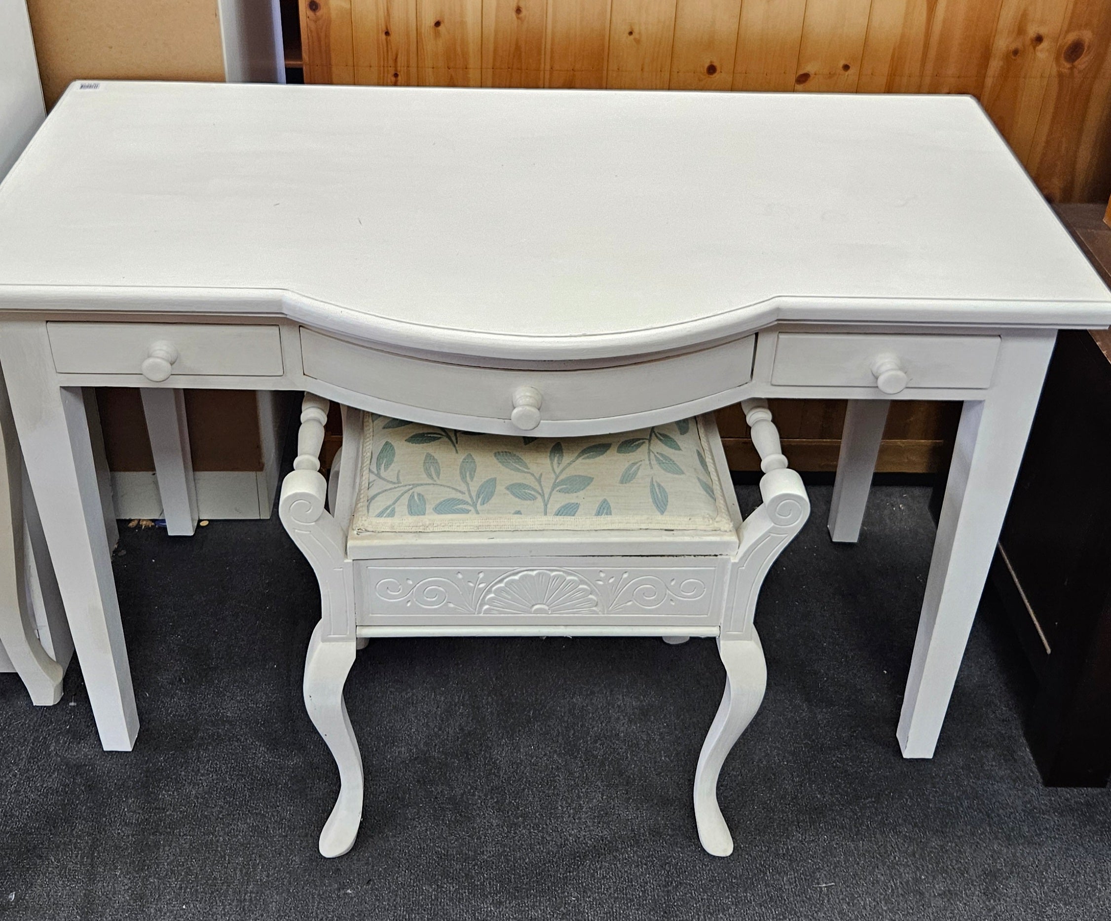 Dressing table and stool