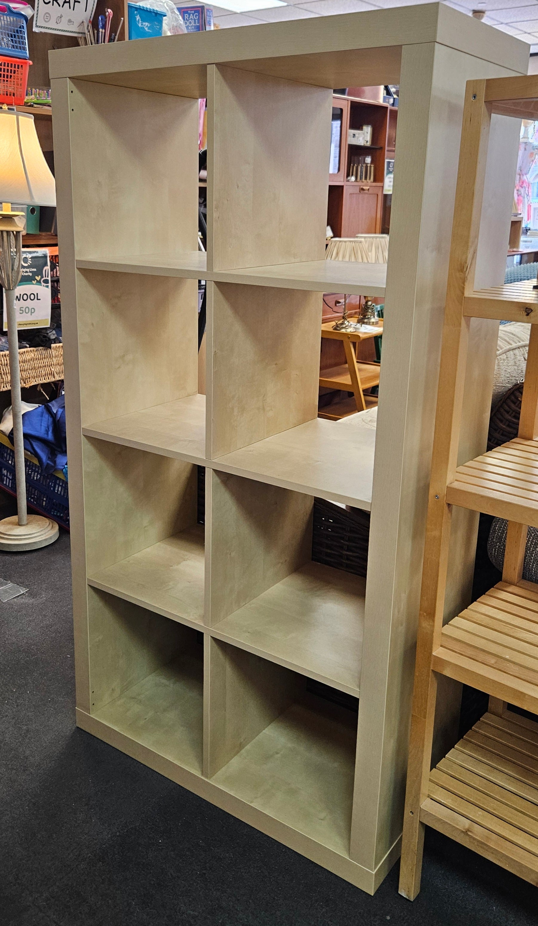 Cube storage unit