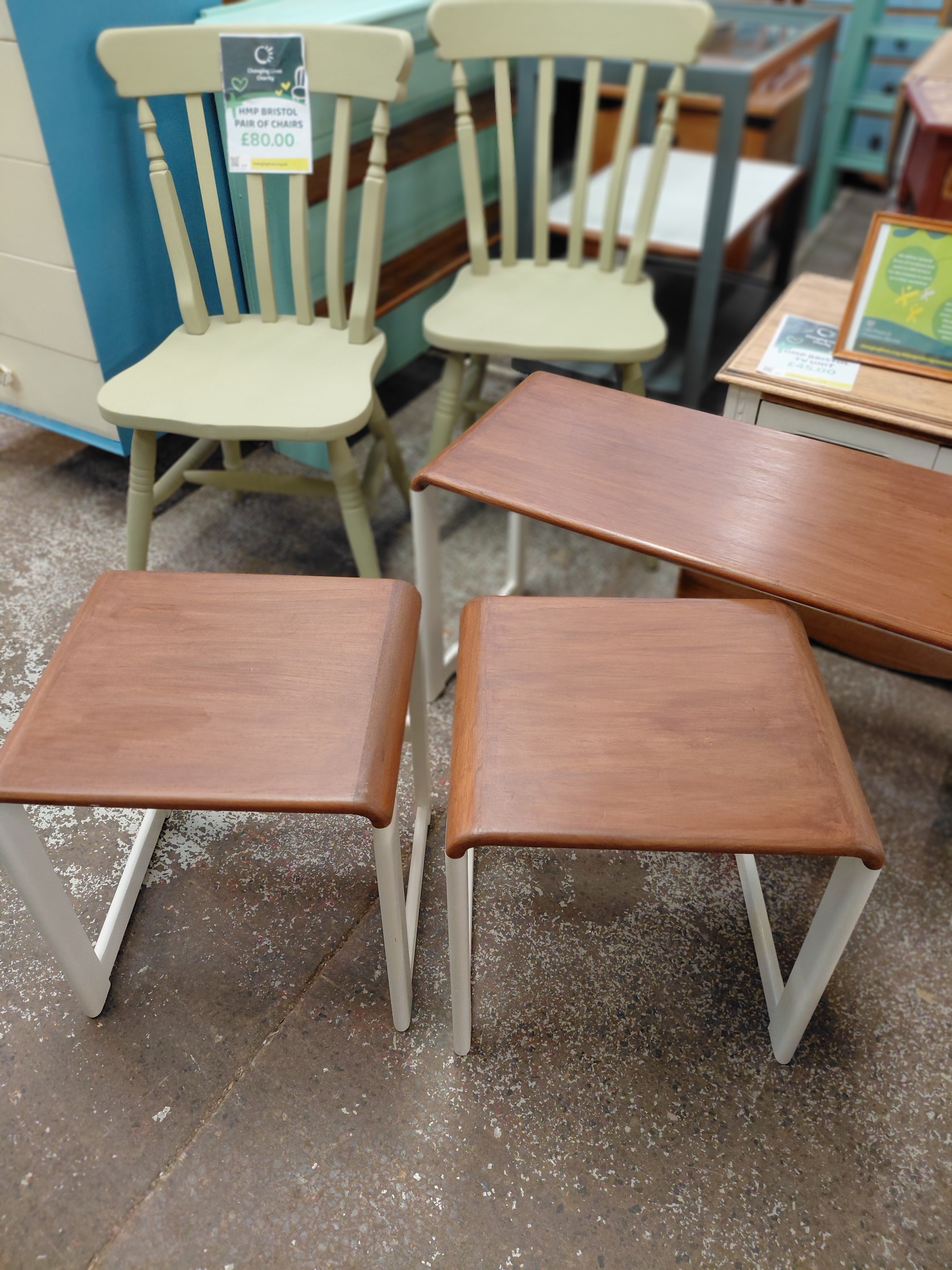 HMP Bristol Trio Of Tables