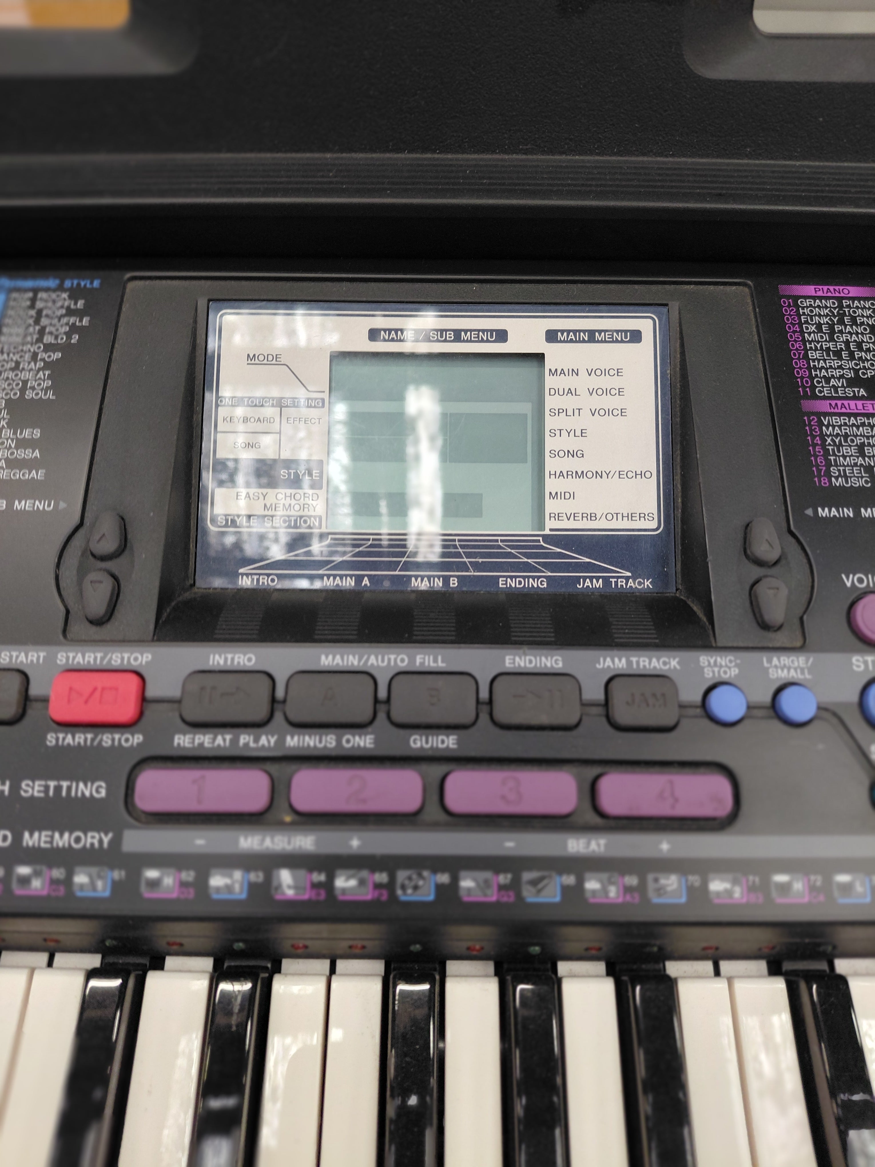 Yamaha psr-230 Keyboard