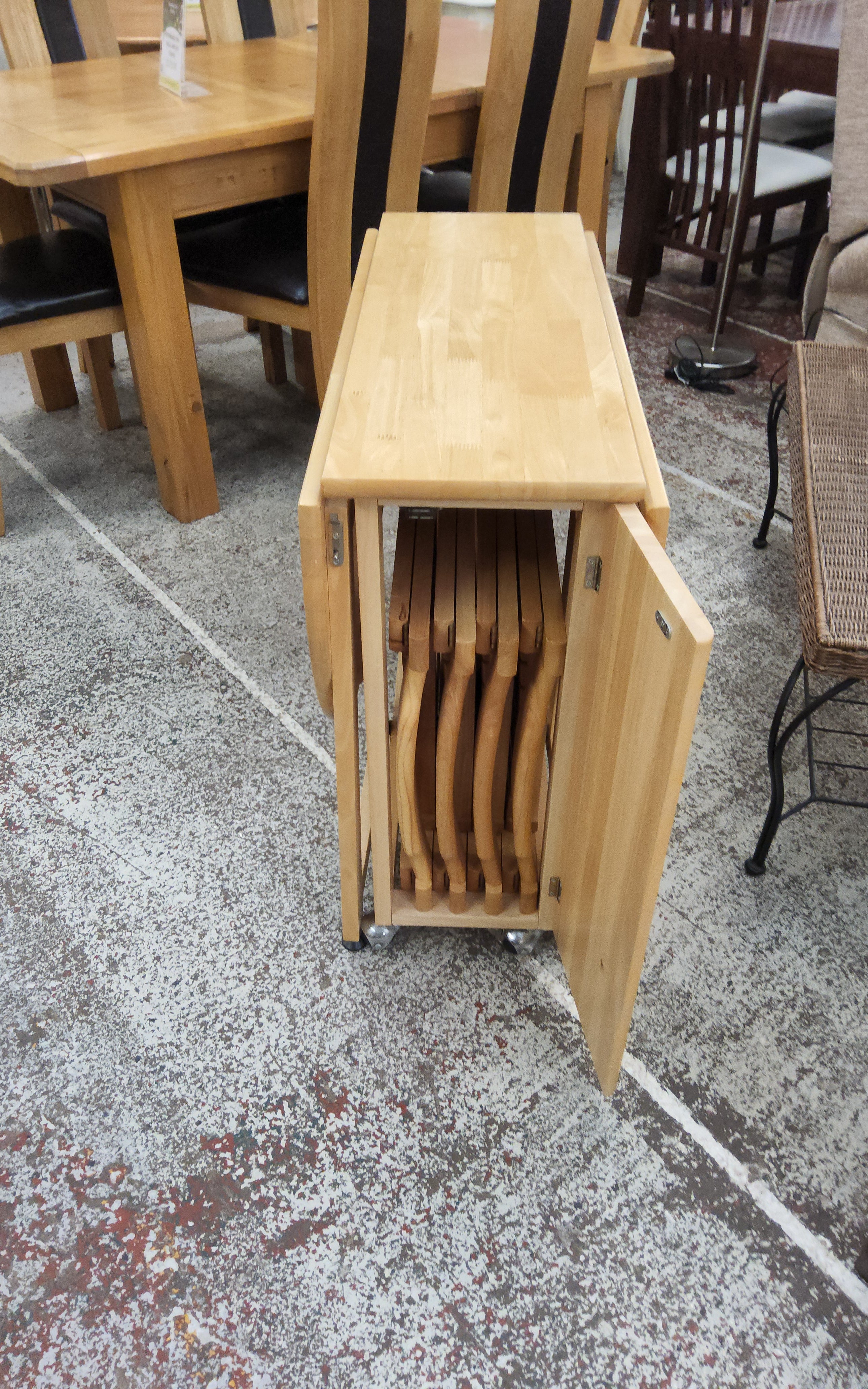 Drop Leaf Table and Chairs