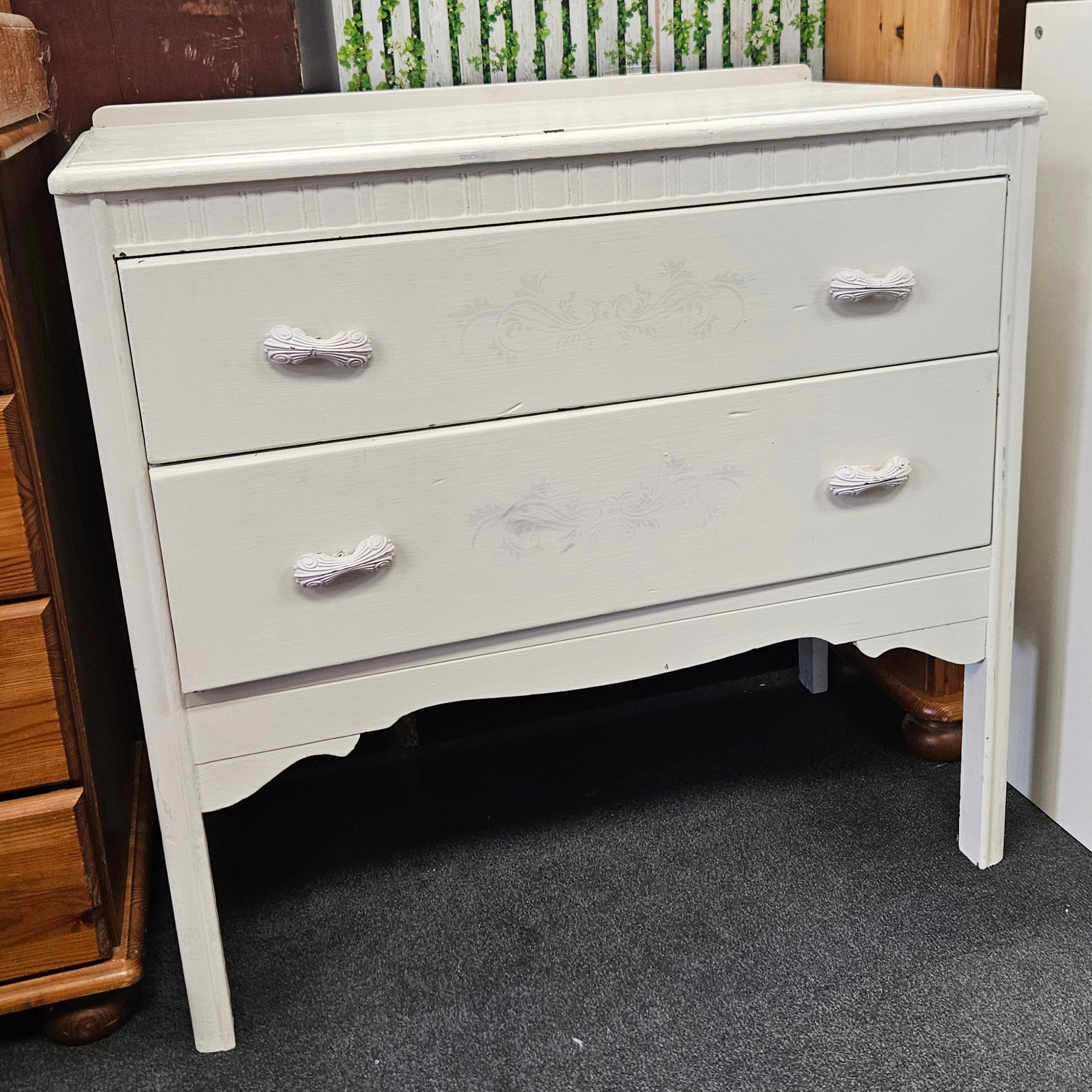 Small painted sideboard