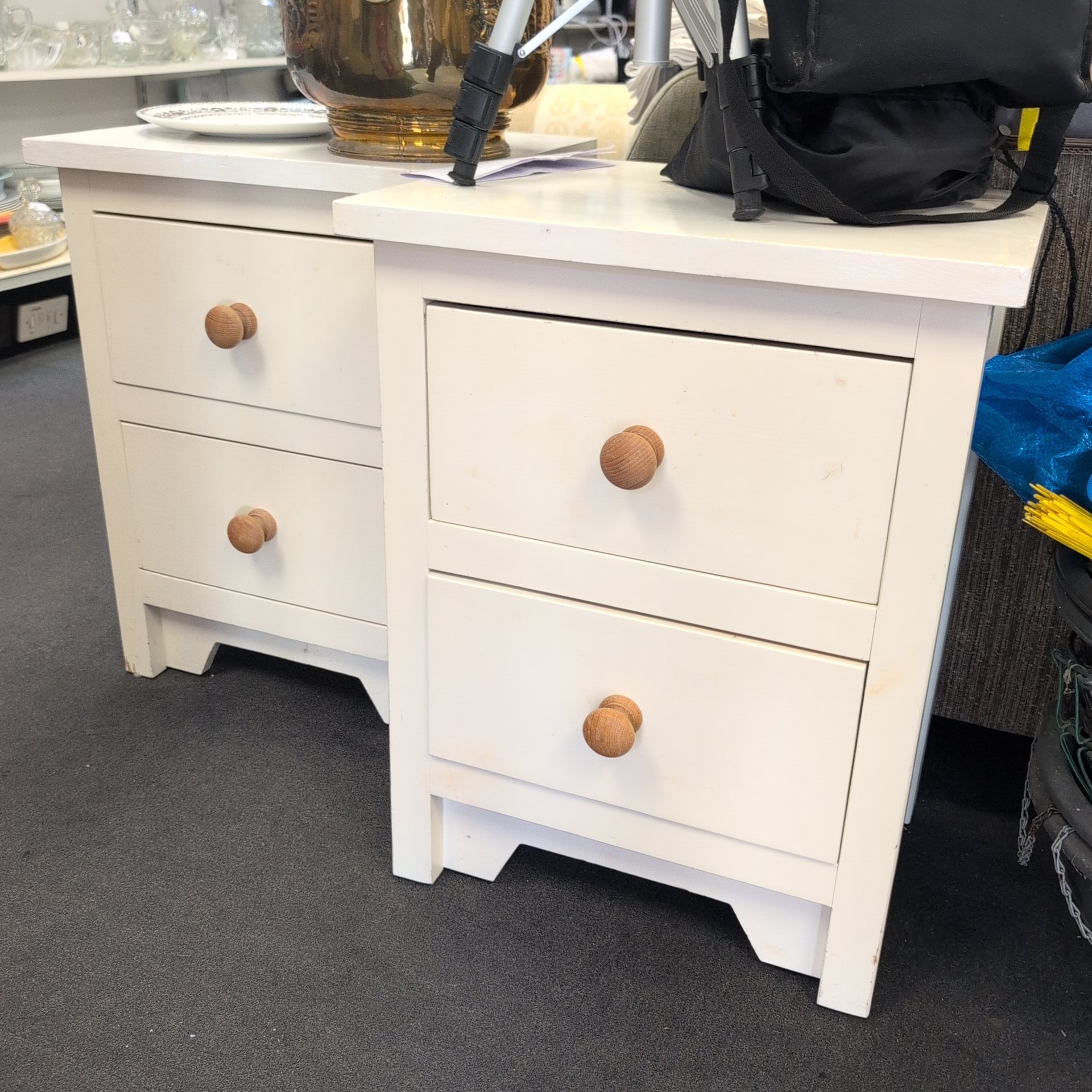 Pair of Bedside Cabinets