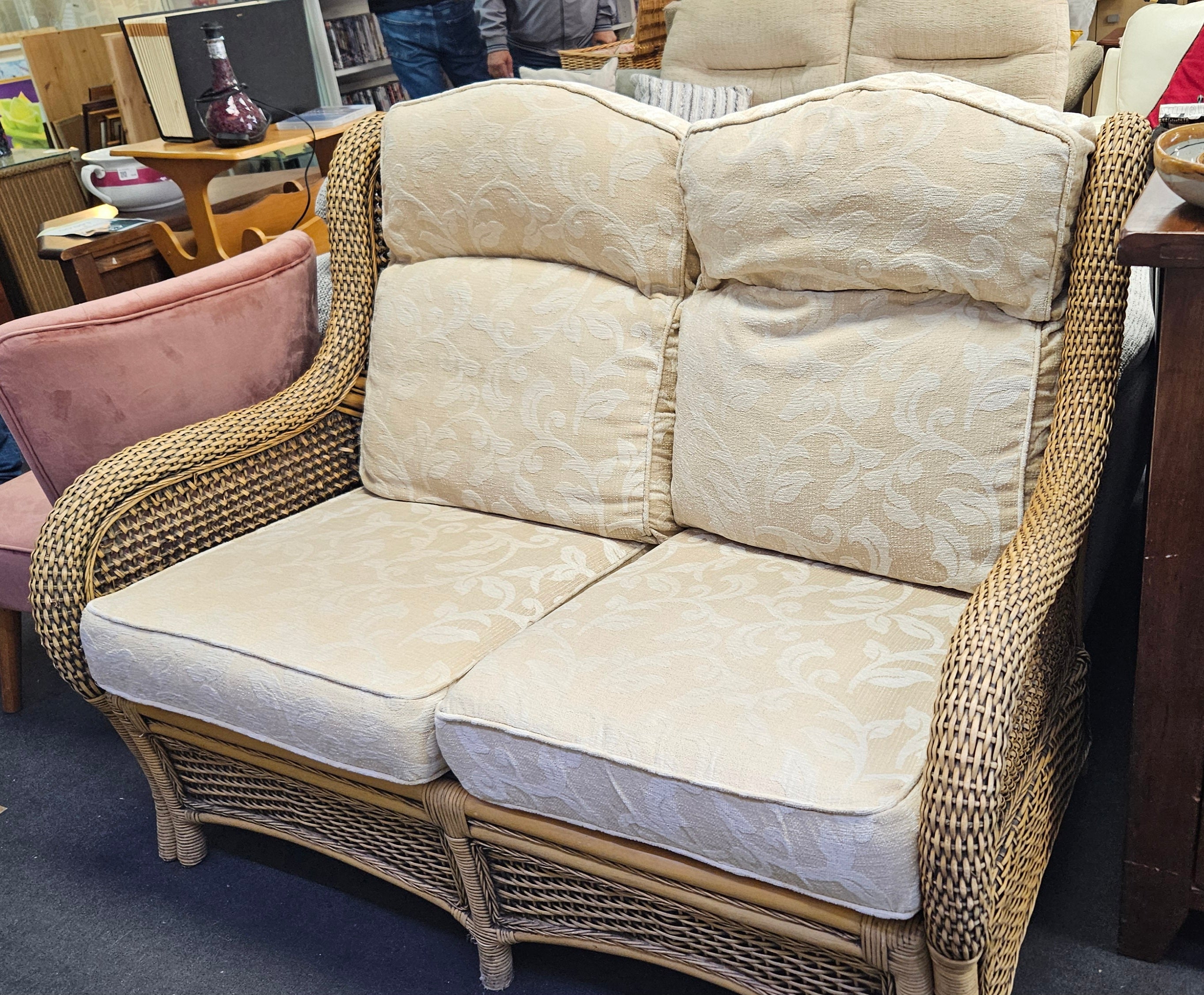 Wicker sofa