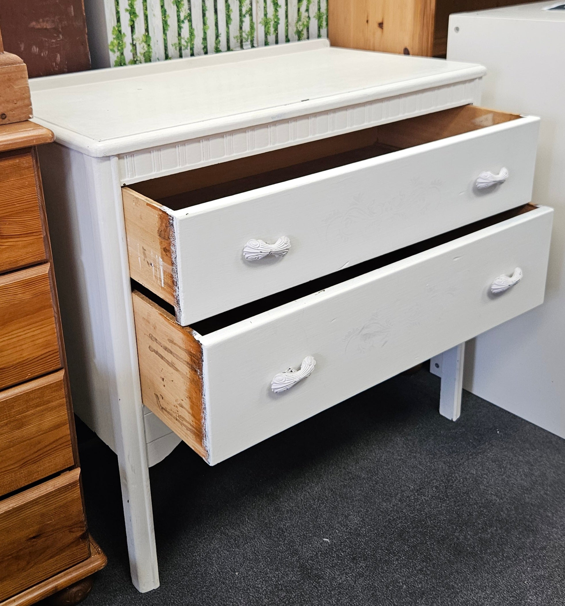 Small painted sideboard