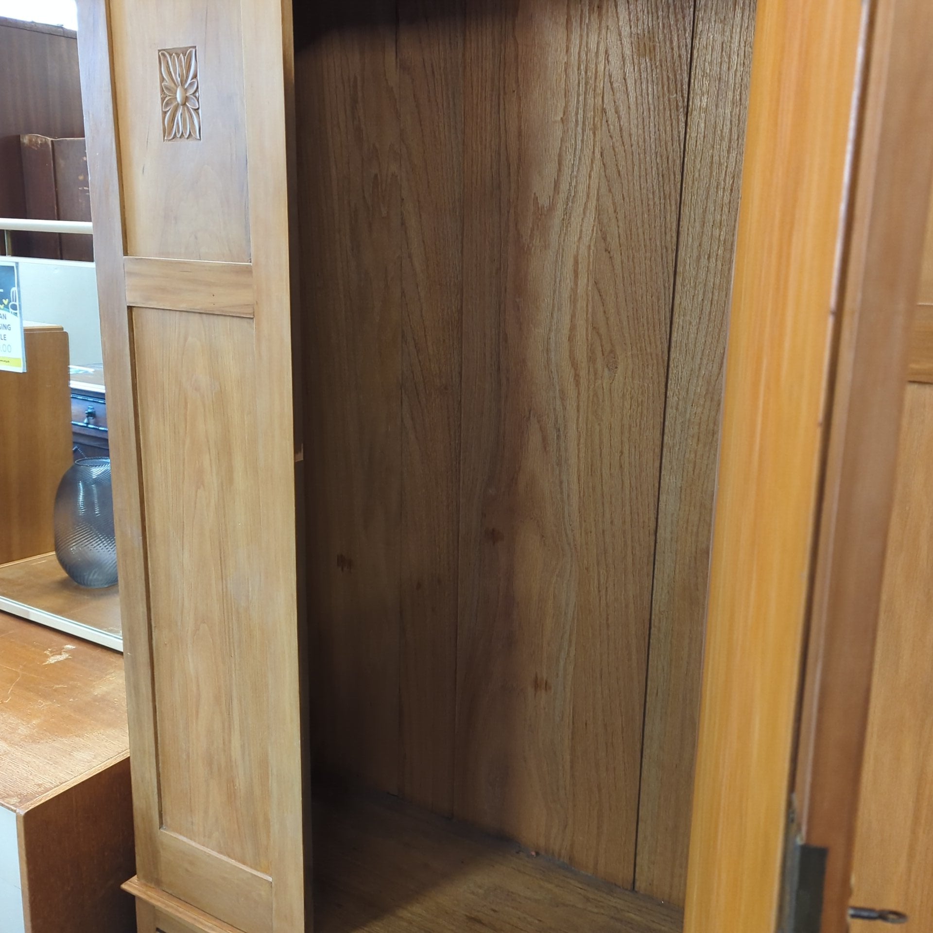 Large Pine Wardrobe