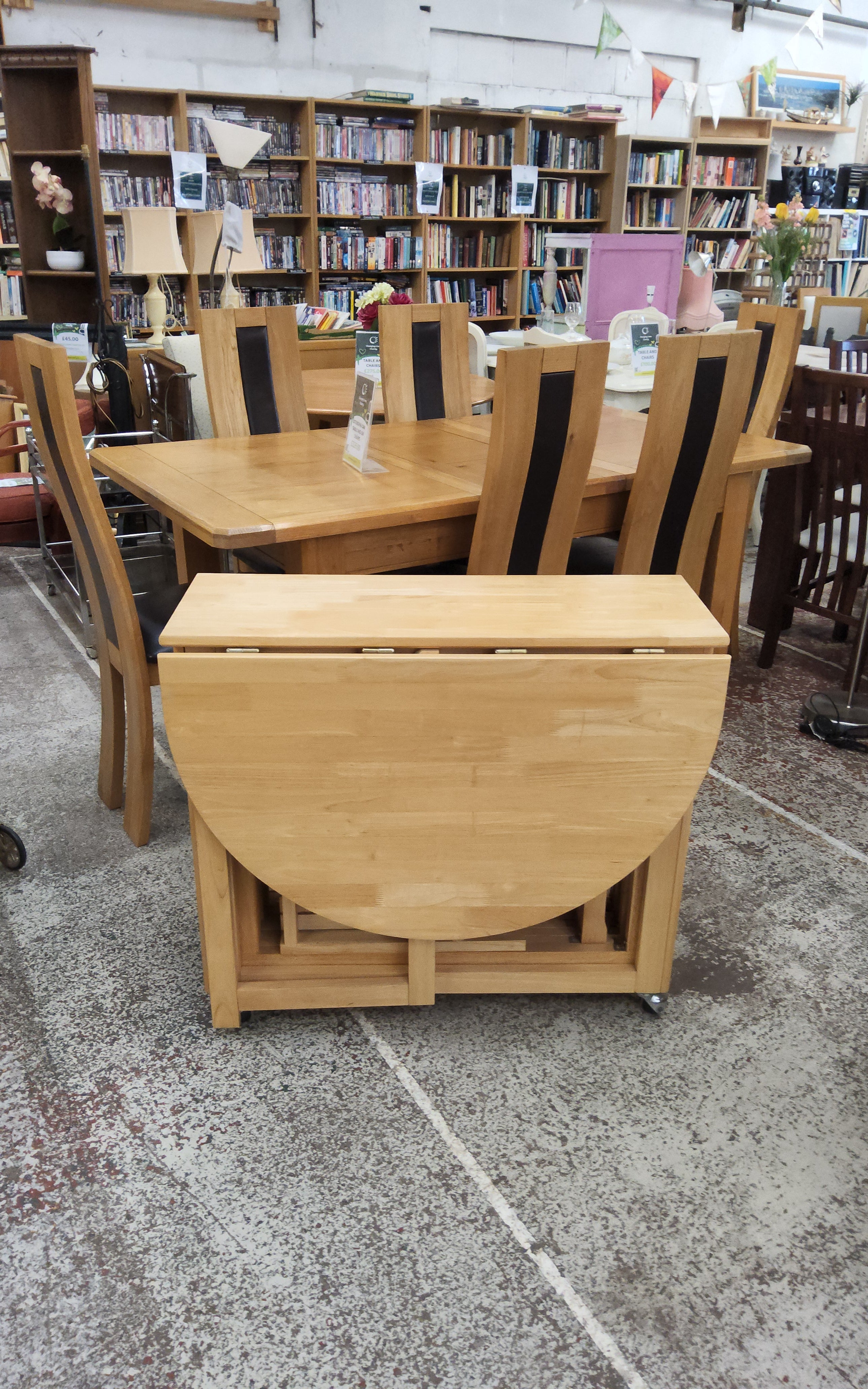 Drop Leaf Table and Chairs