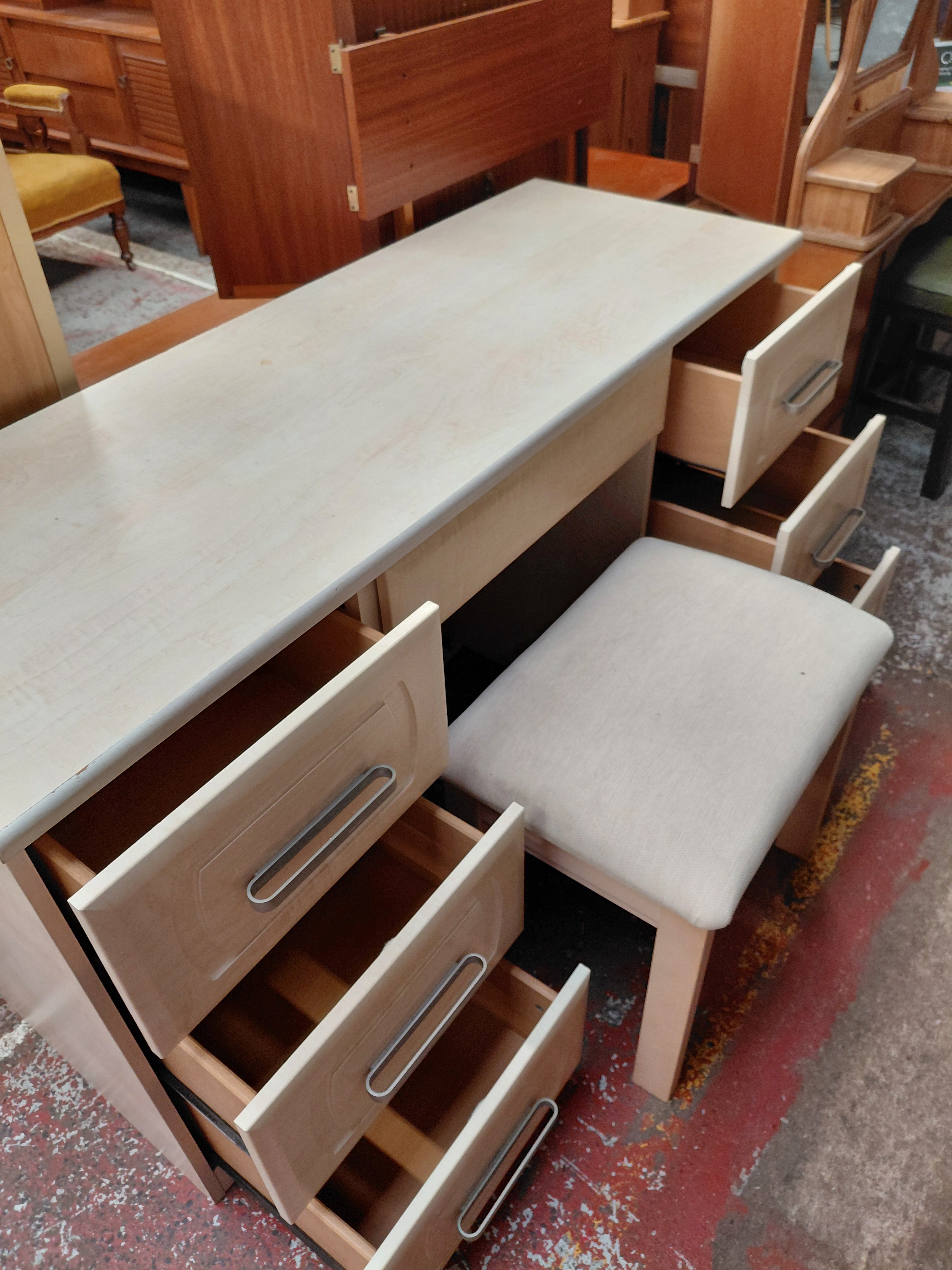 Dressing Table And Stool