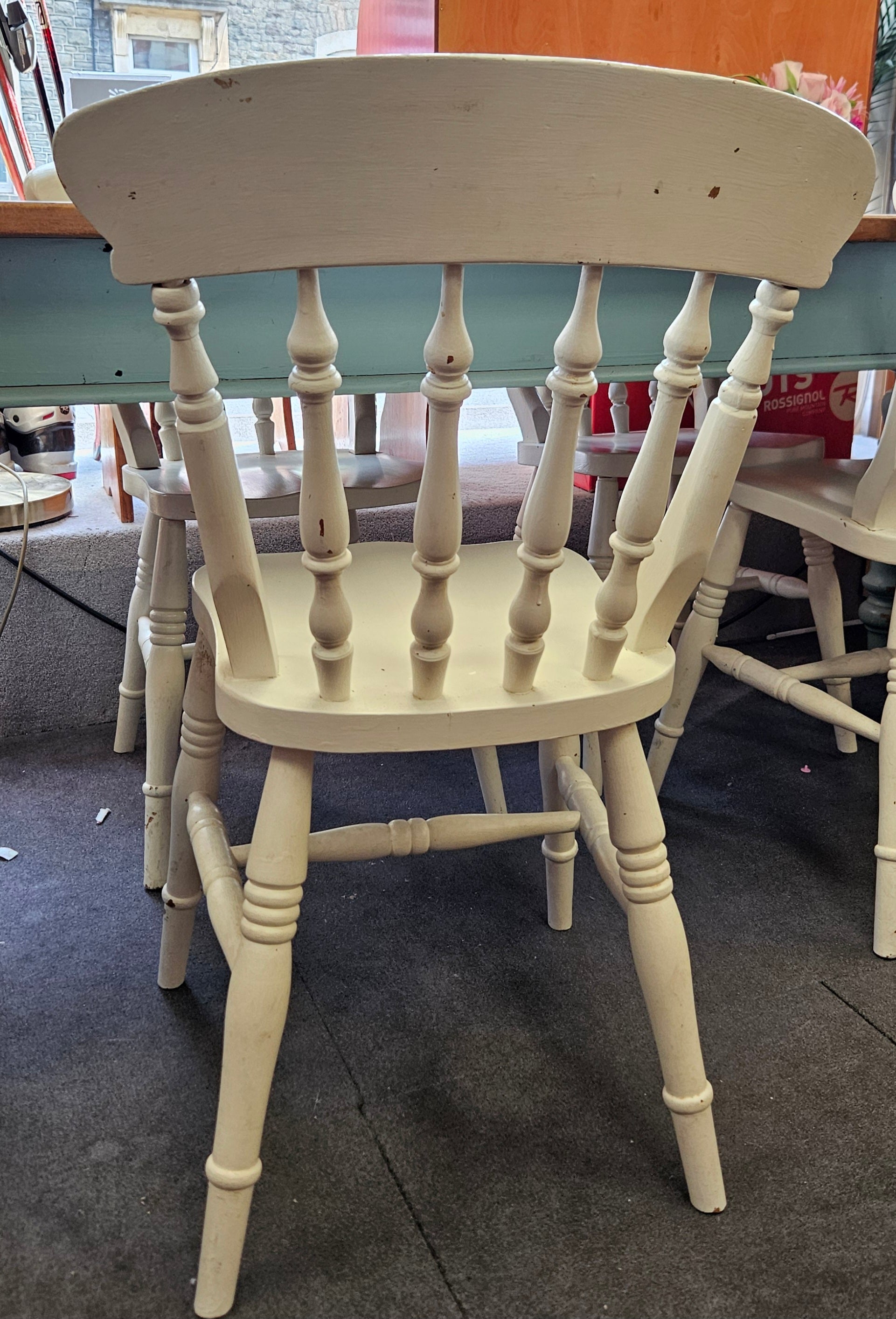 Farmhouse table and chairs