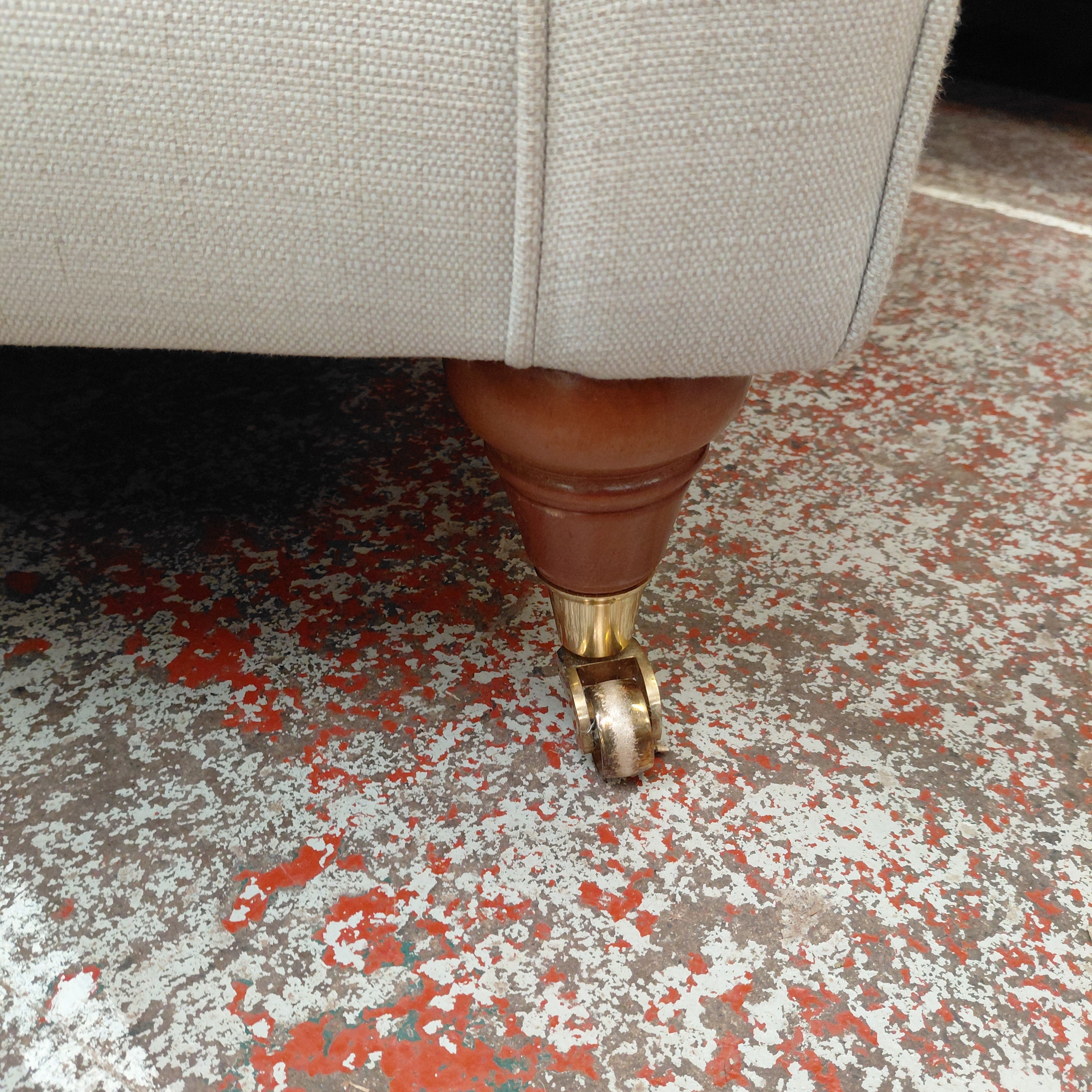 Fireside Armchair And Foot Stool