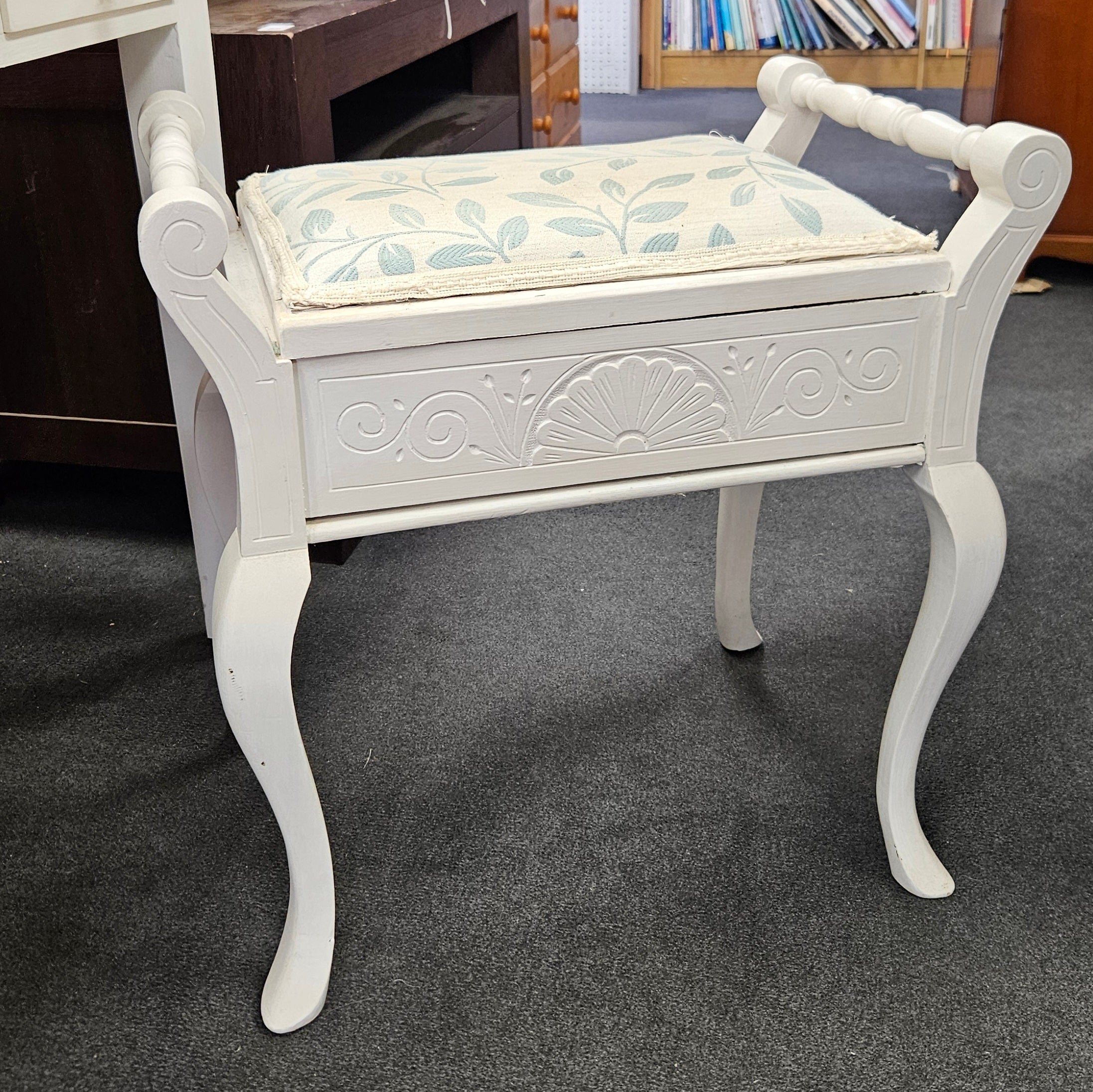 Dressing table and stool