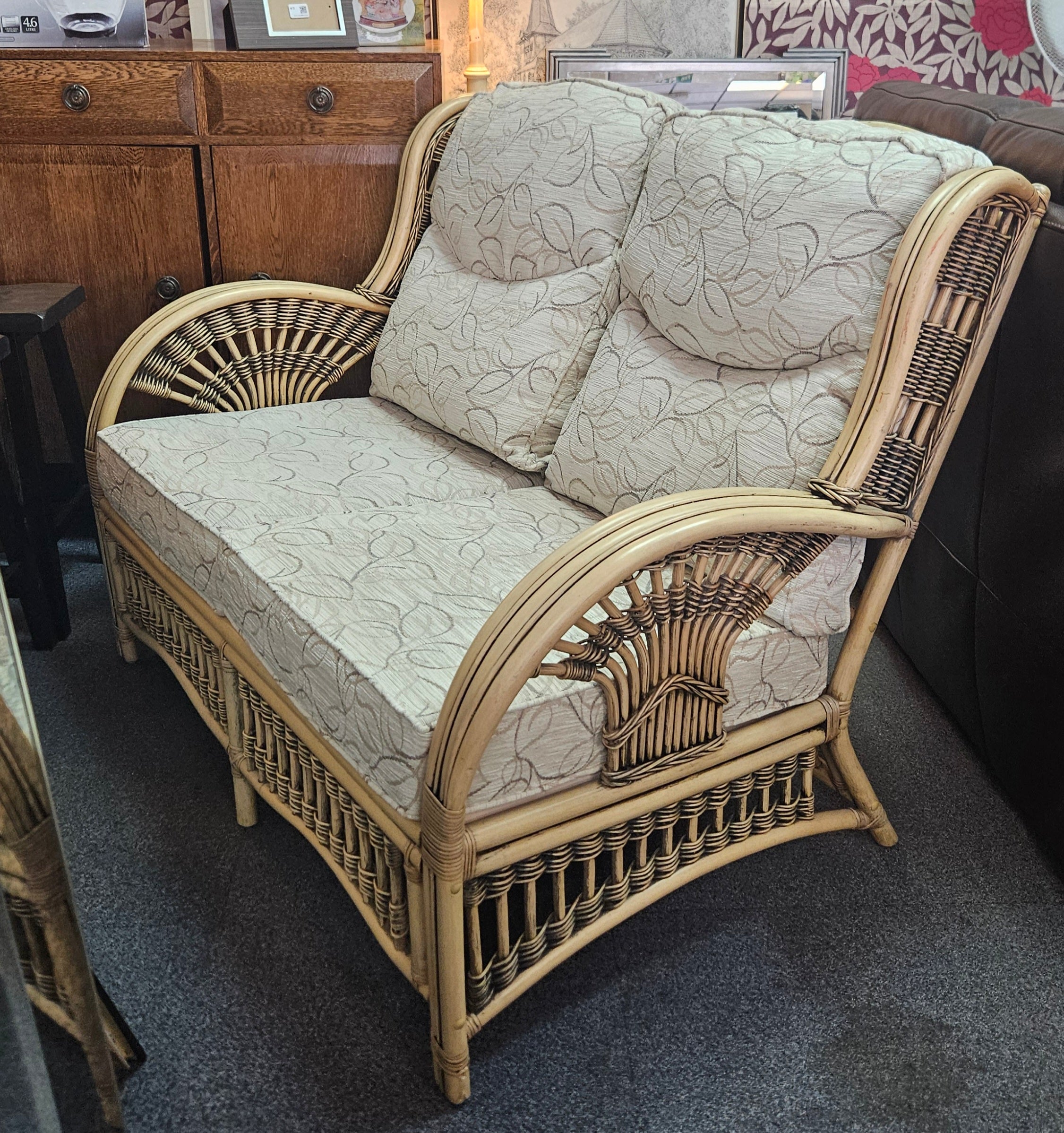 Wicker sofa