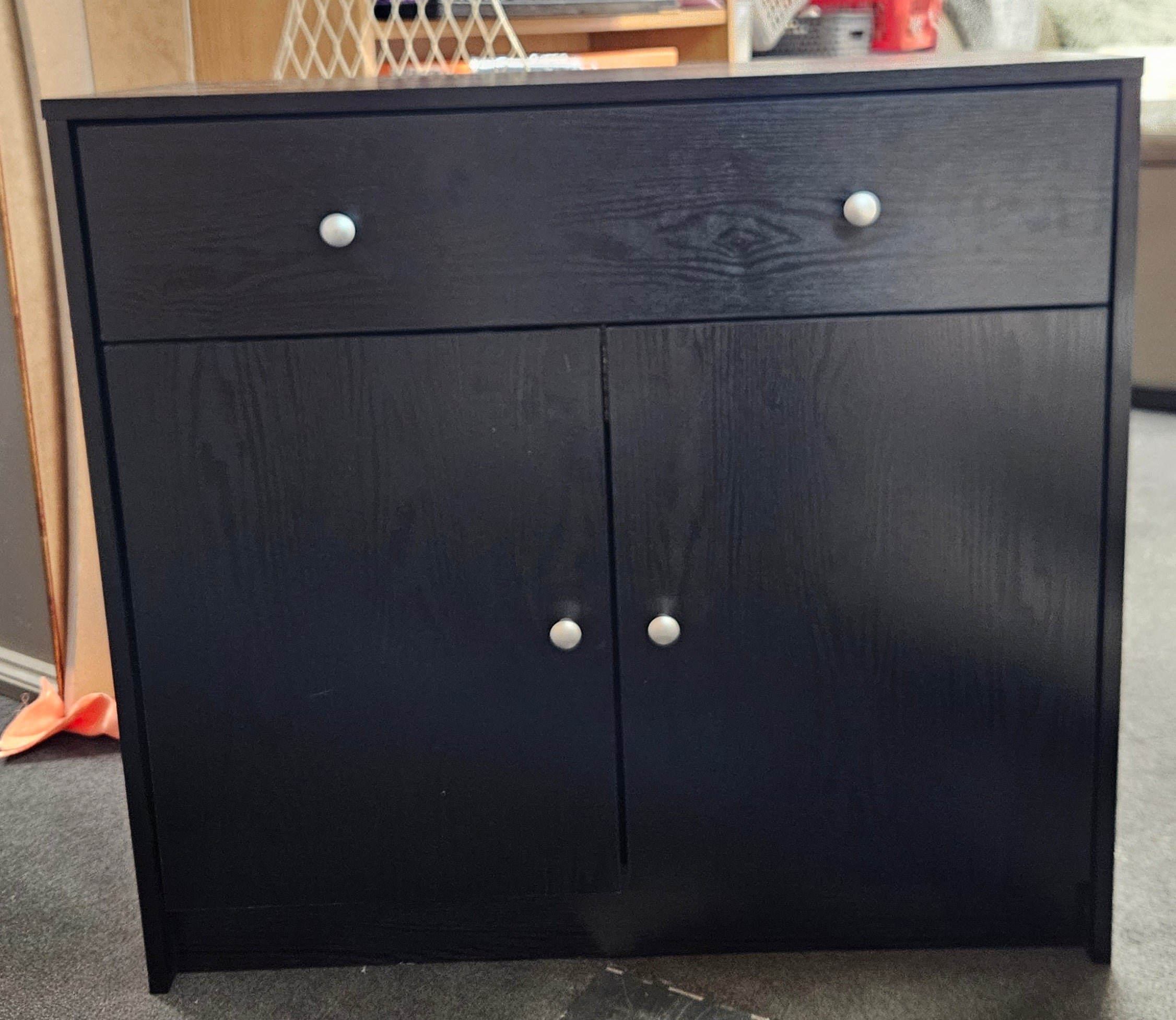 Black cupboard