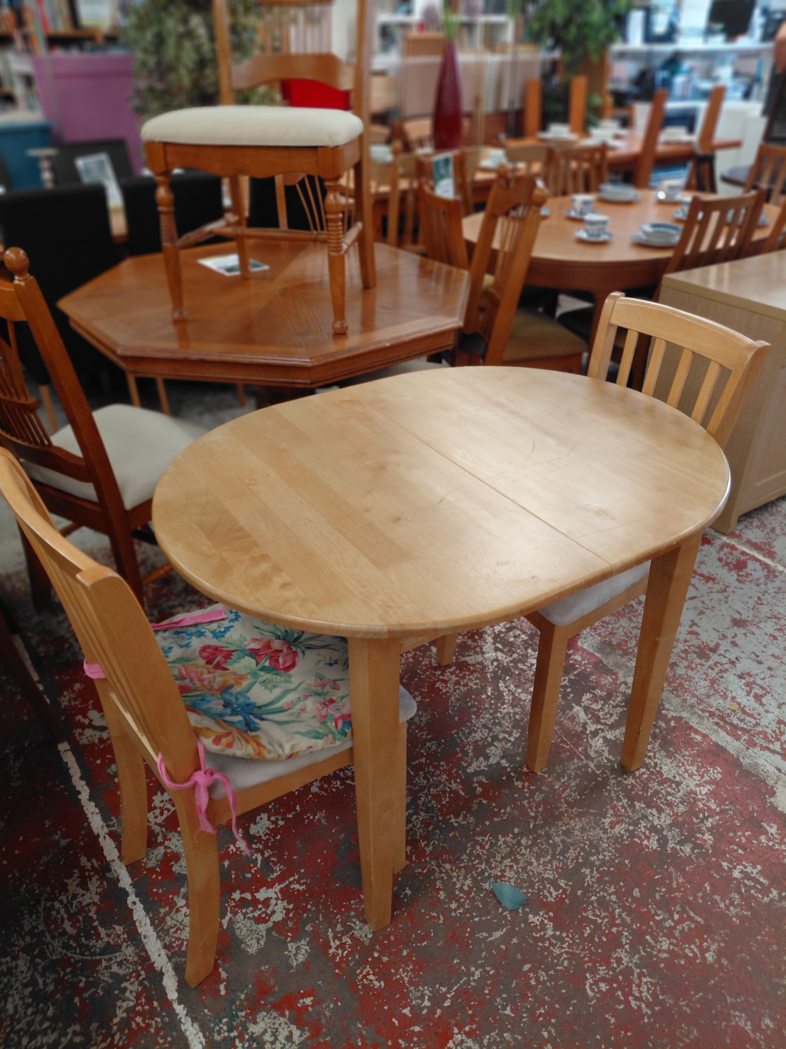 Table and Two Chairs