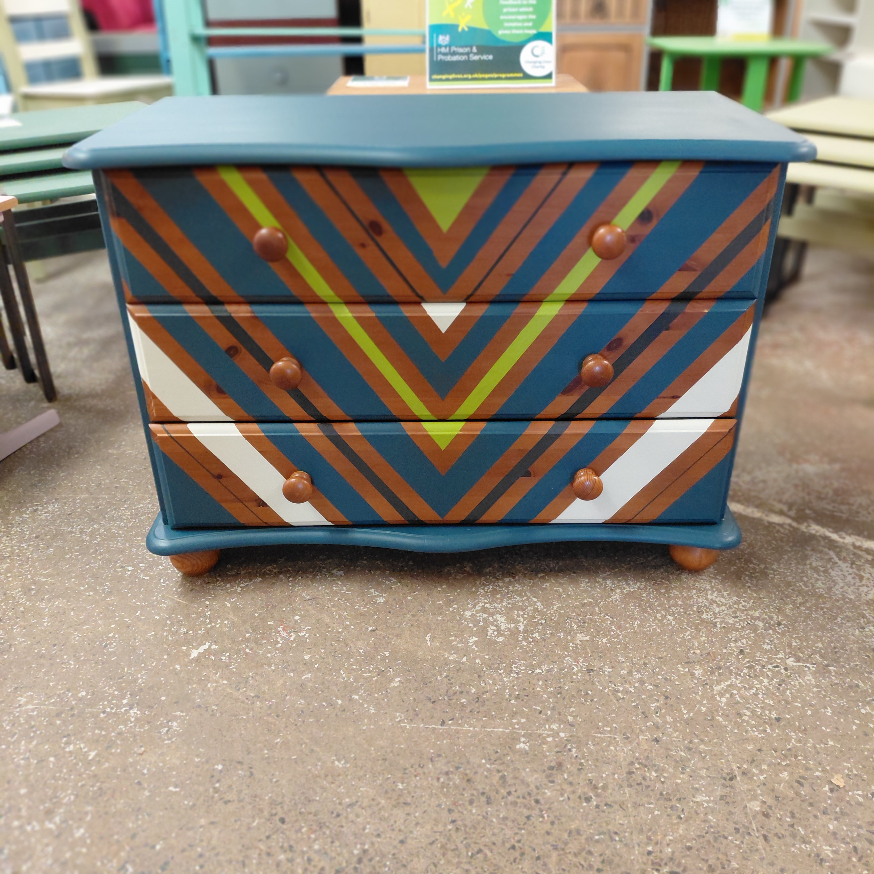 Upcycled Chest Of Drawers