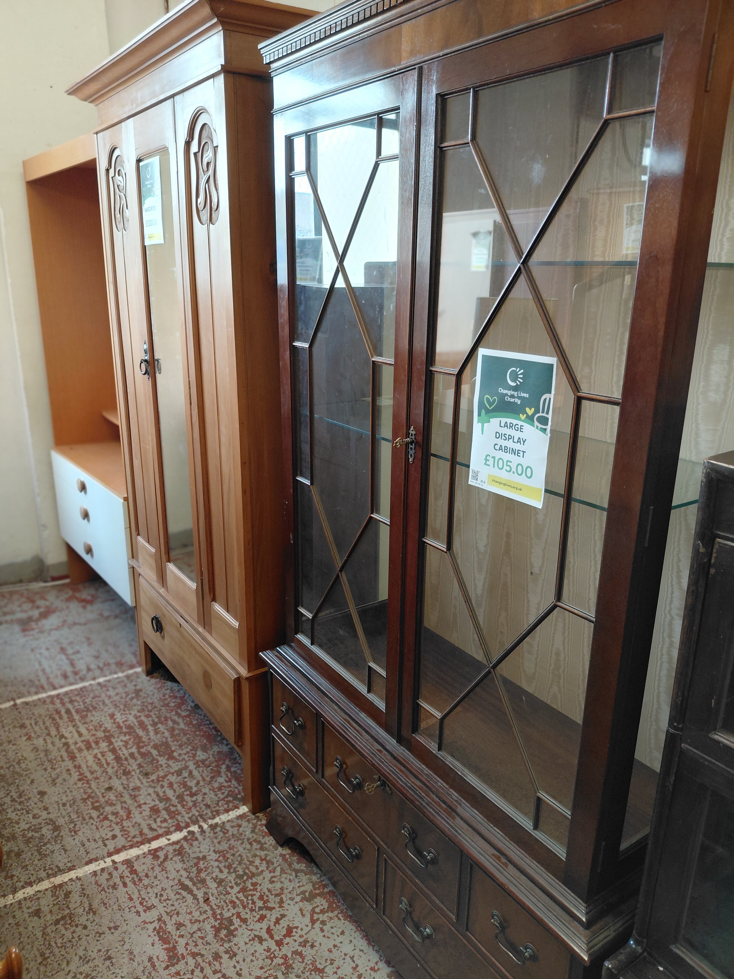 Large Display Cabinet