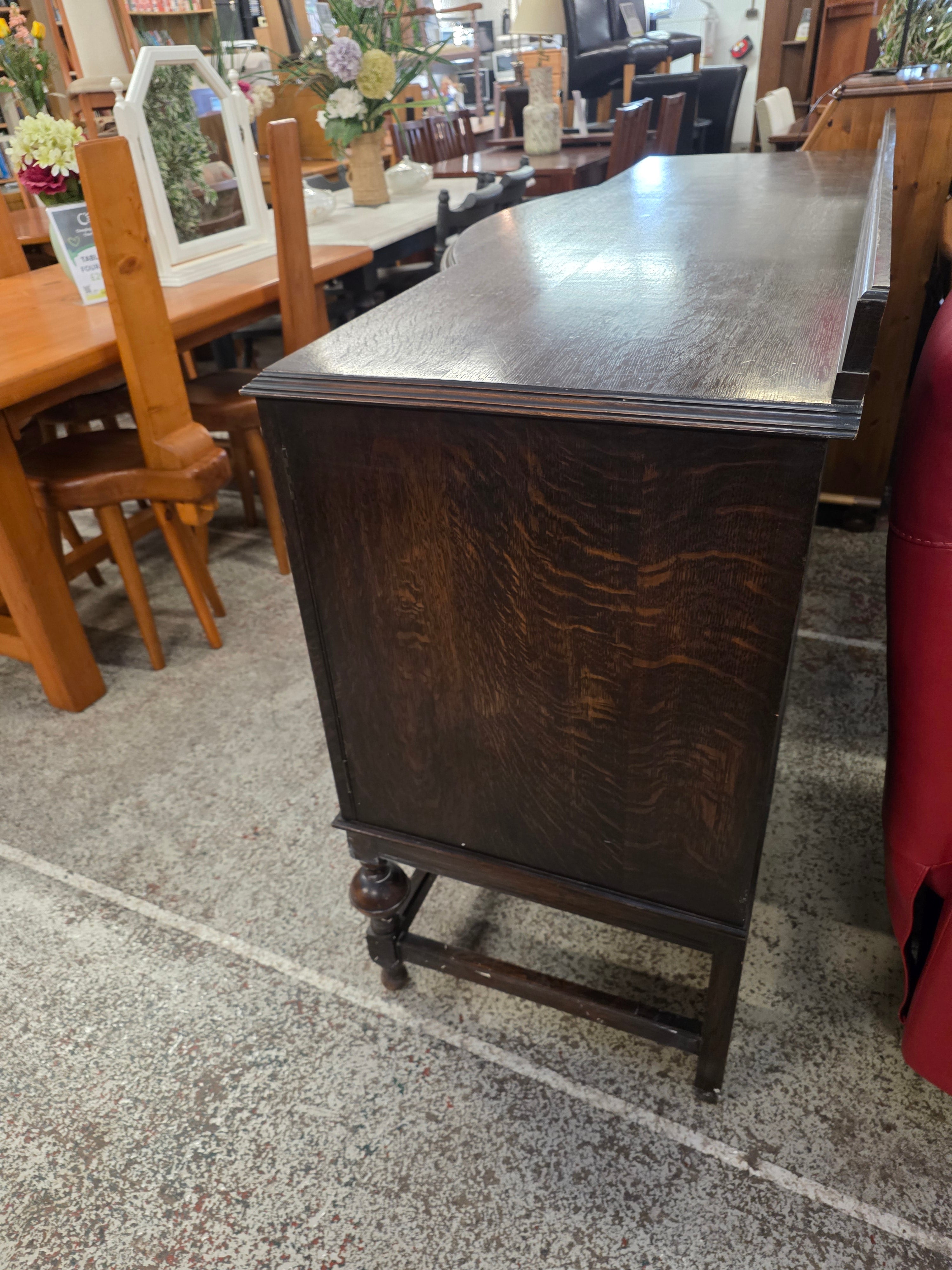 Vintage Oak Sideboard