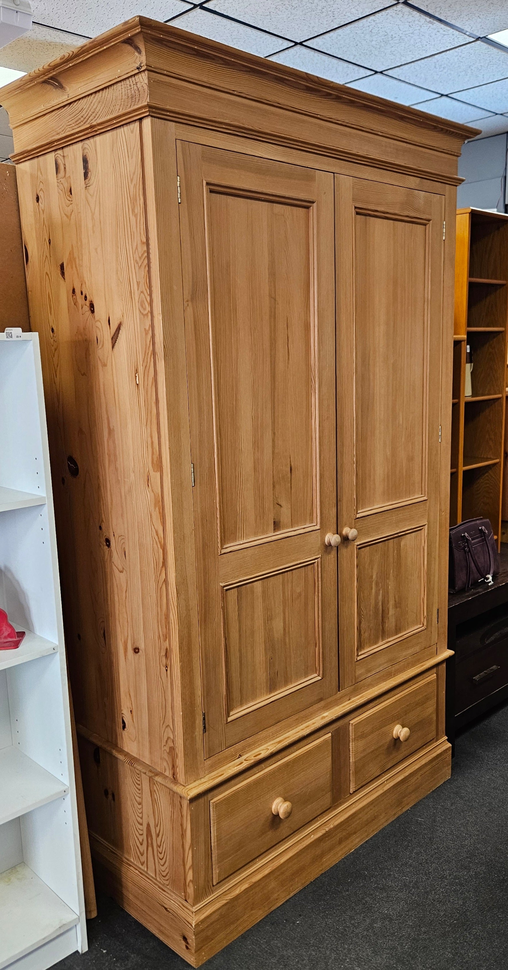 Pine linen cupboard