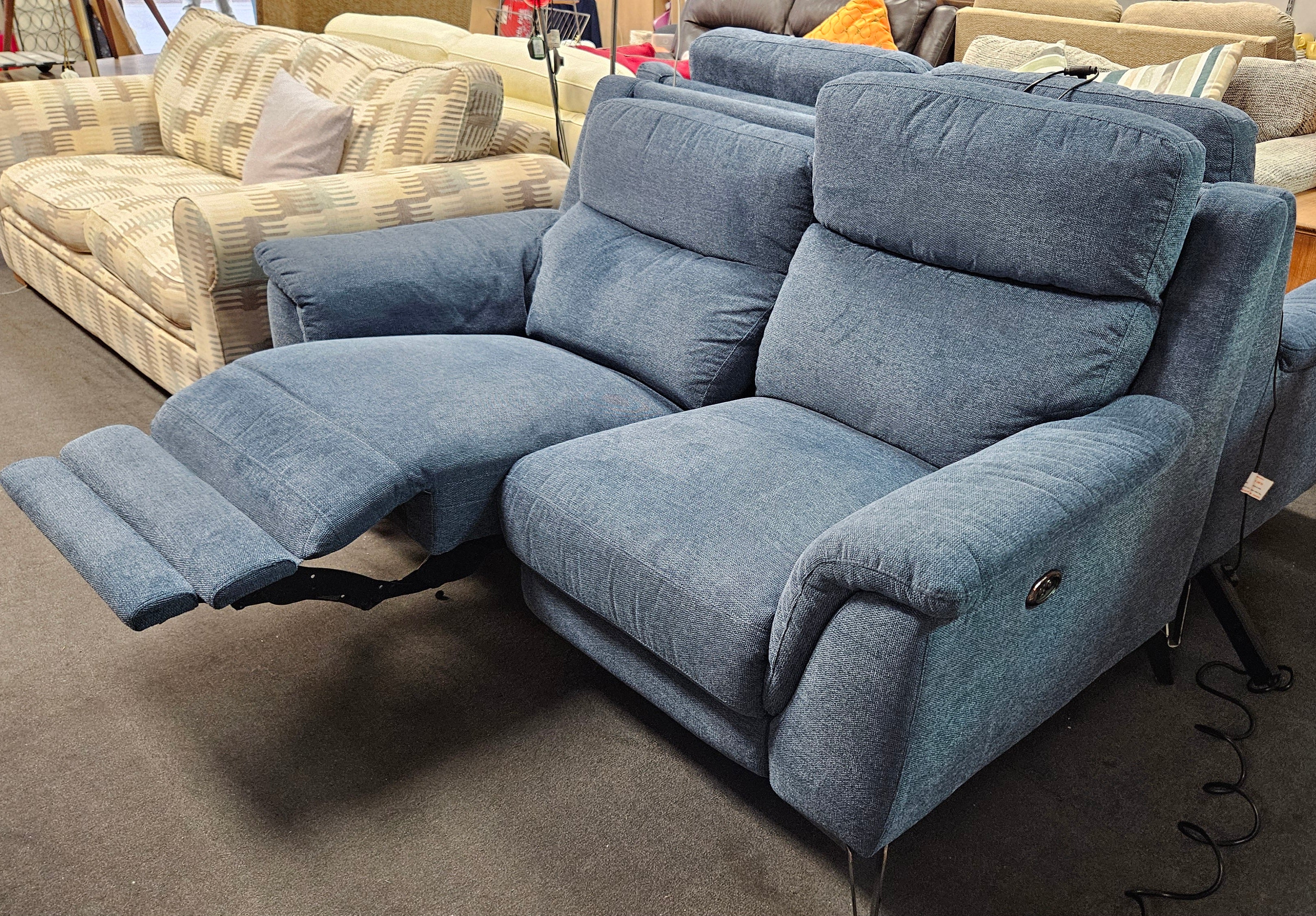 Electric reclining sofa