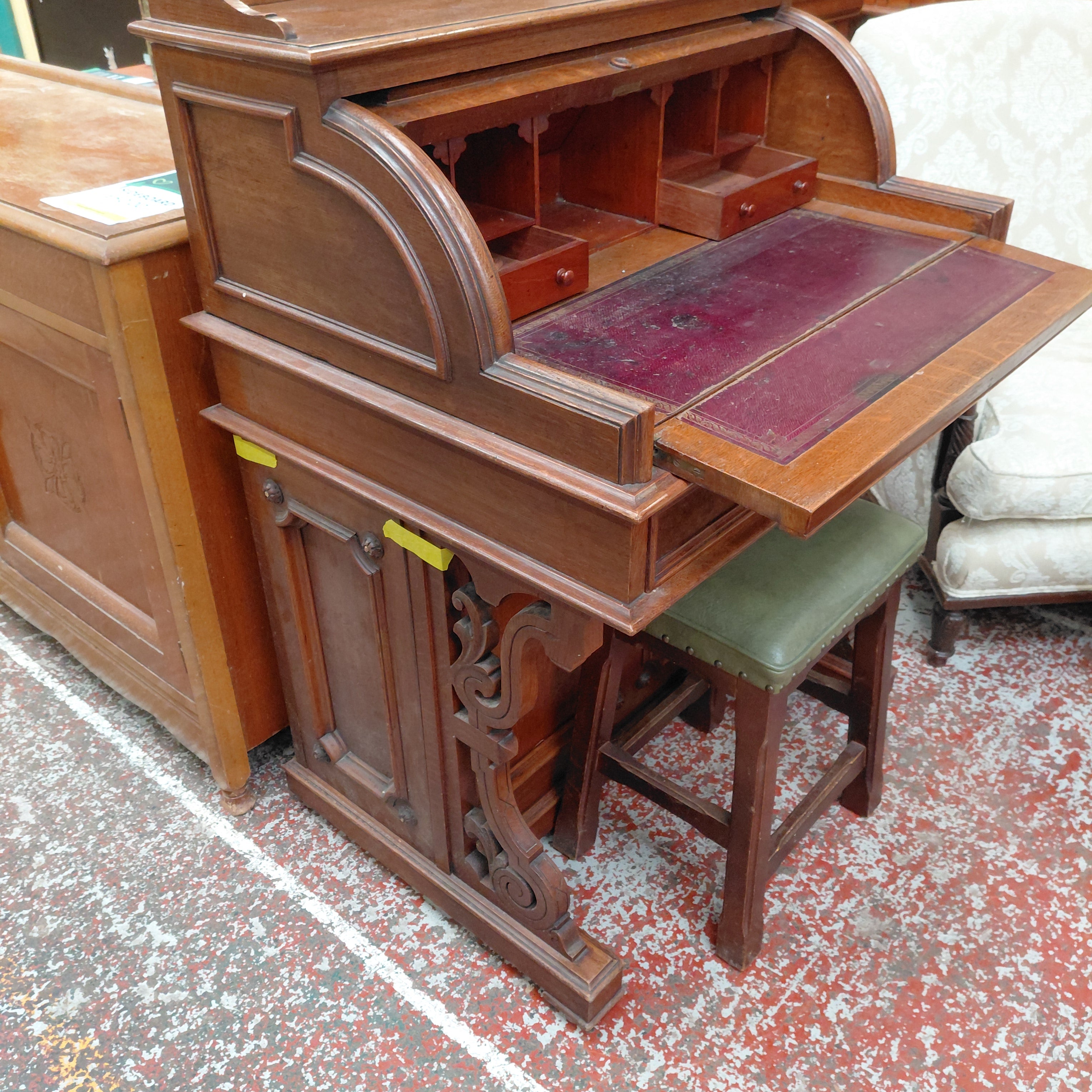 Rolltop bureau