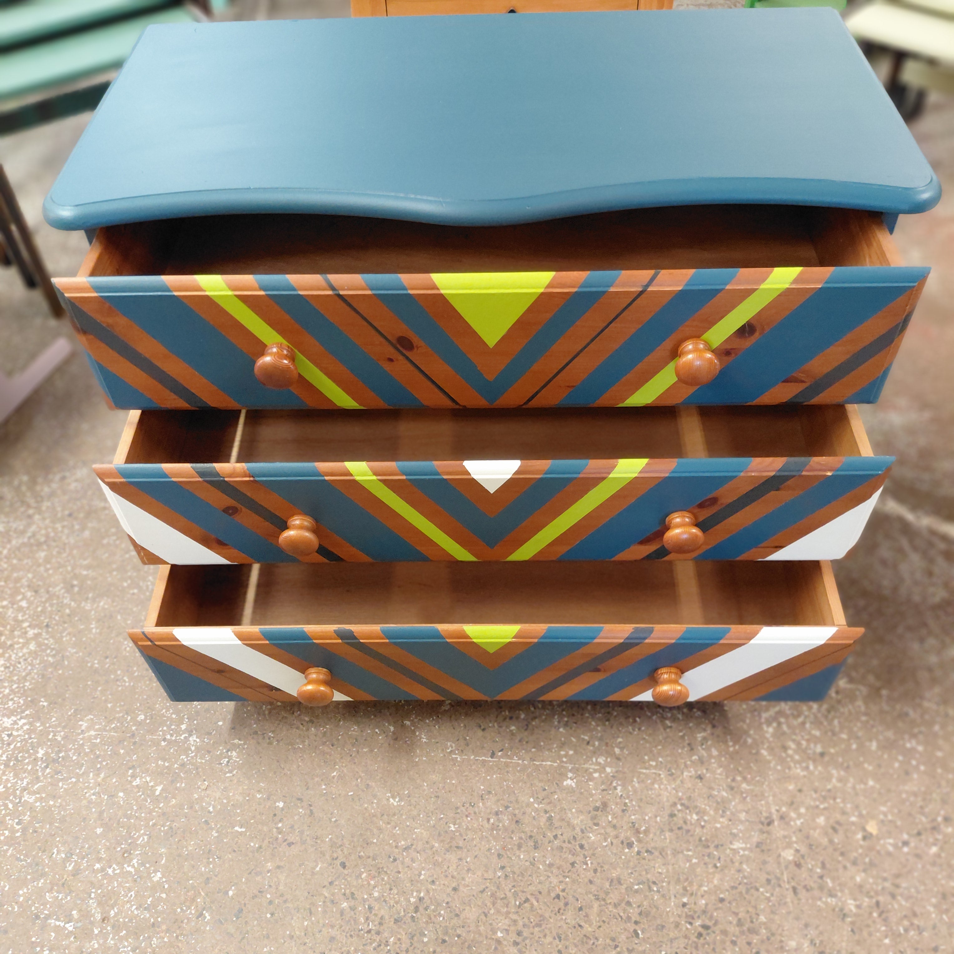 Upcycled Chest Of Drawers