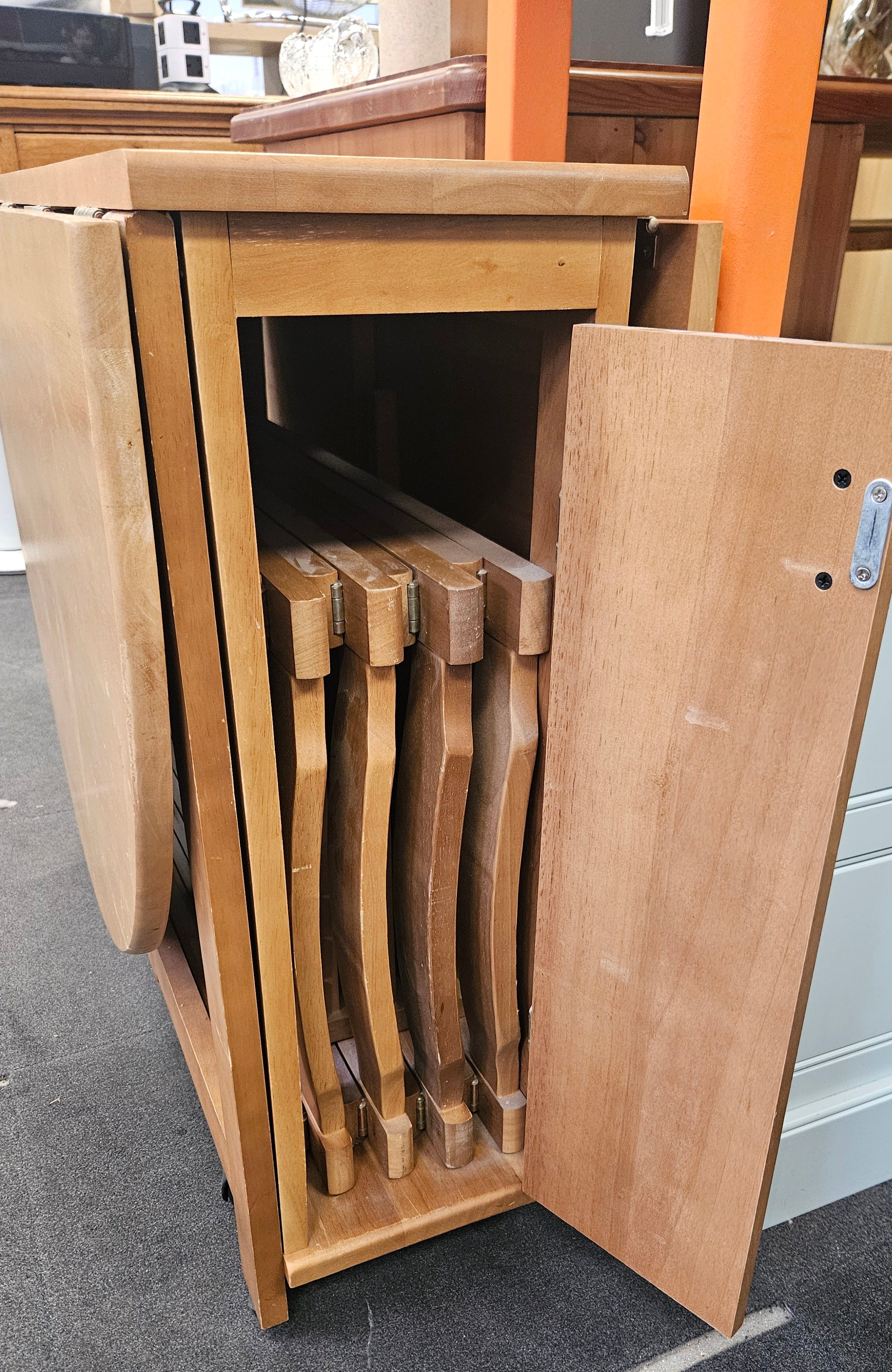 Space saving table