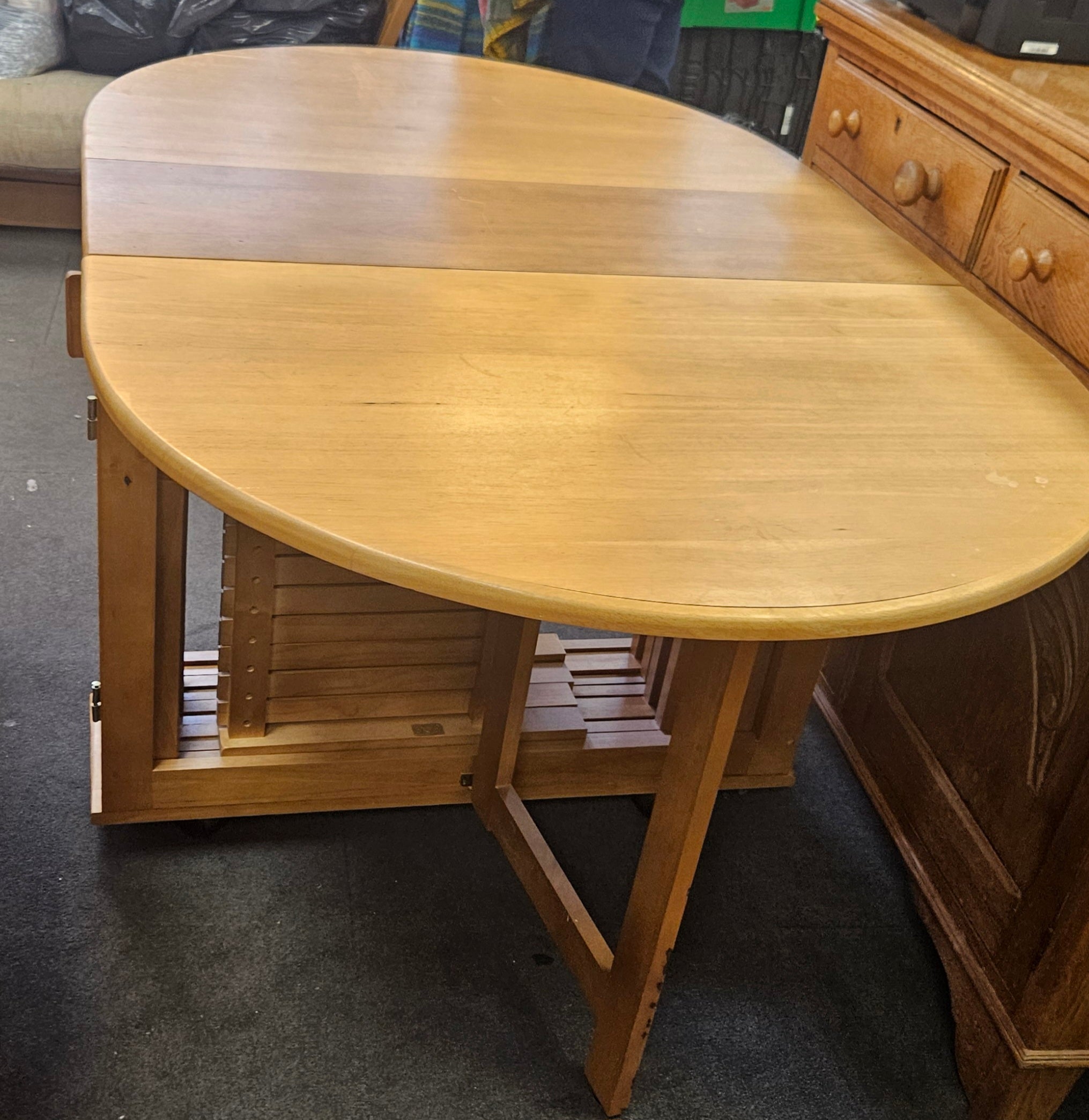 Space saving table