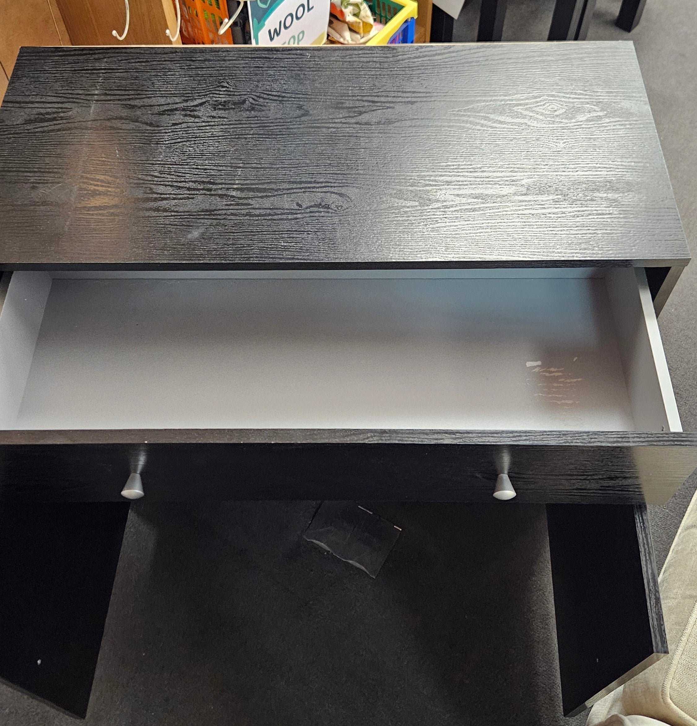Black cupboard