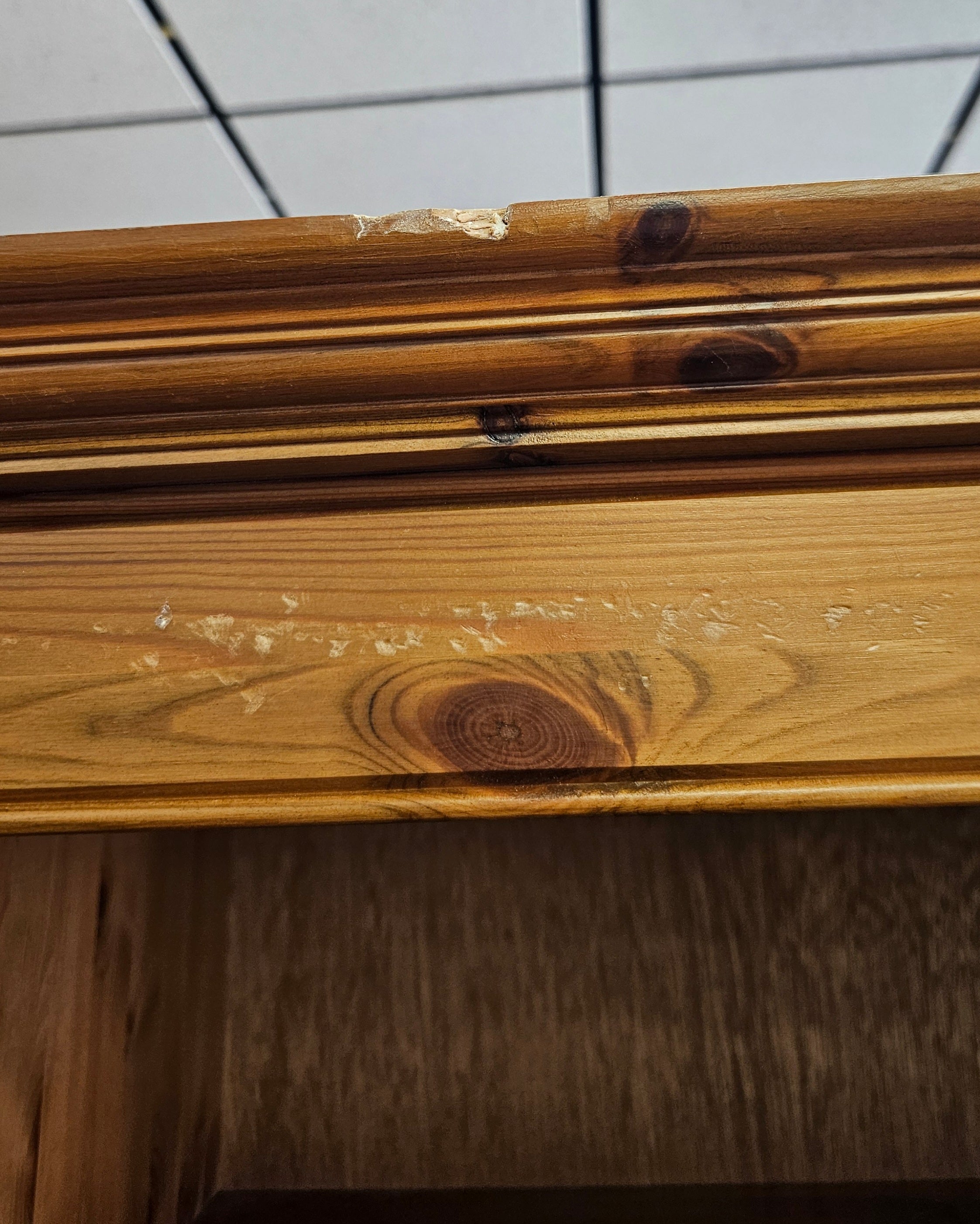 Pine wardrobe