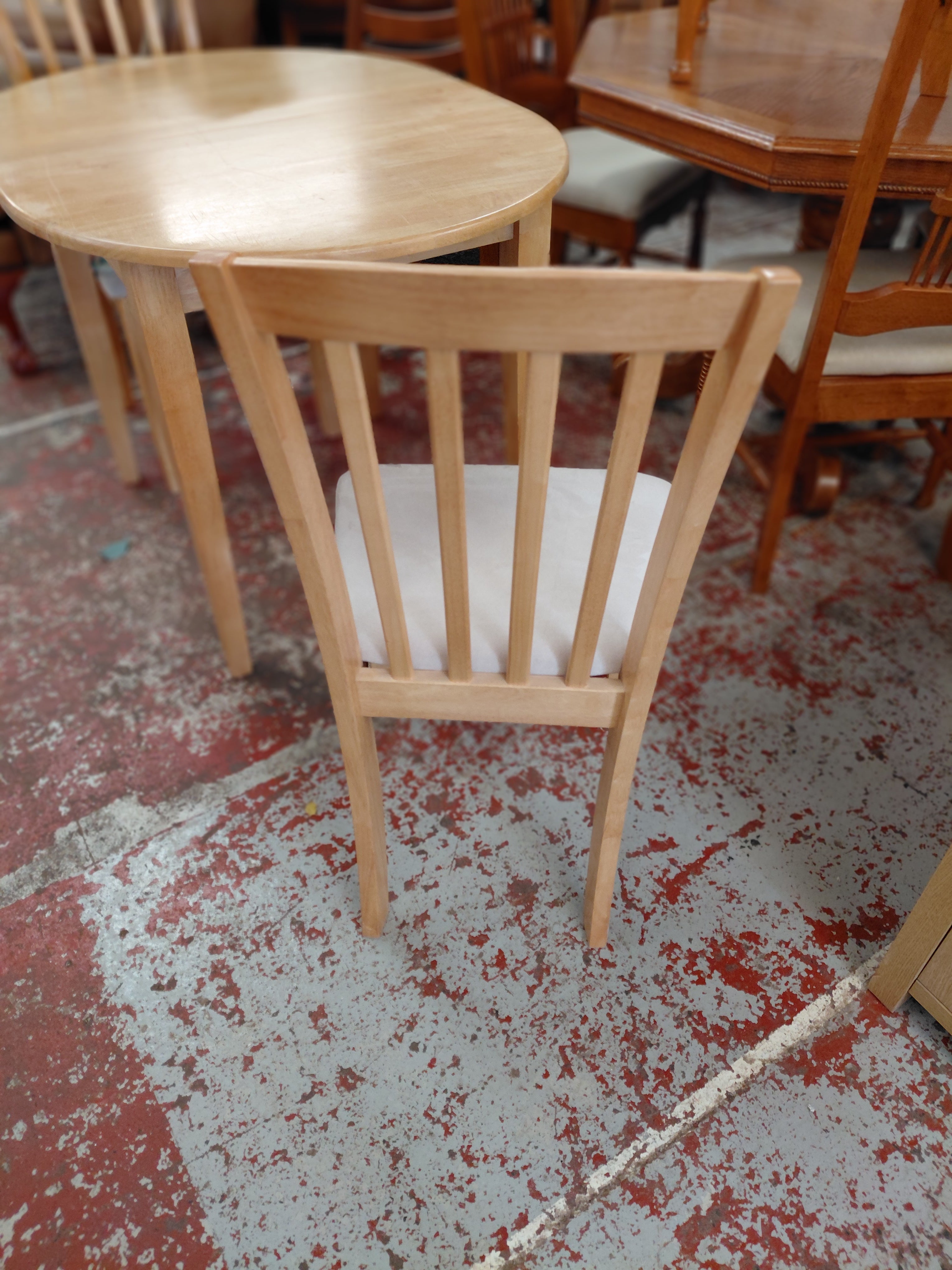 Table and Two Chairs
