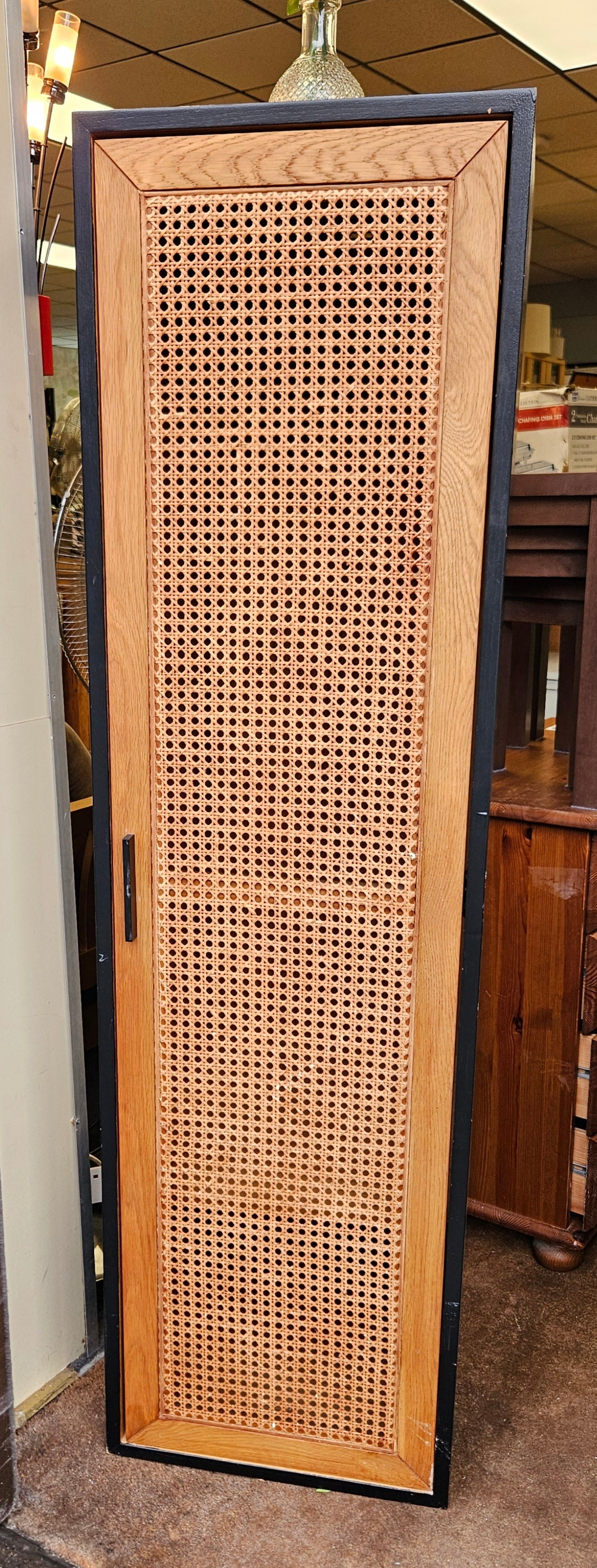 Wicker wardrobe