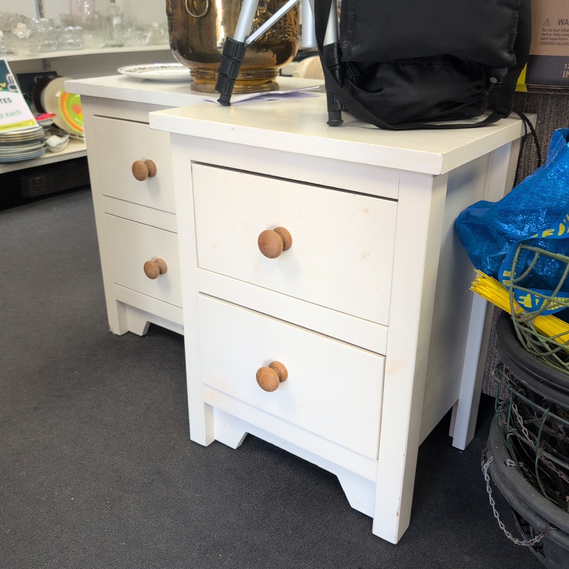 Pair of Bedside Cabinets