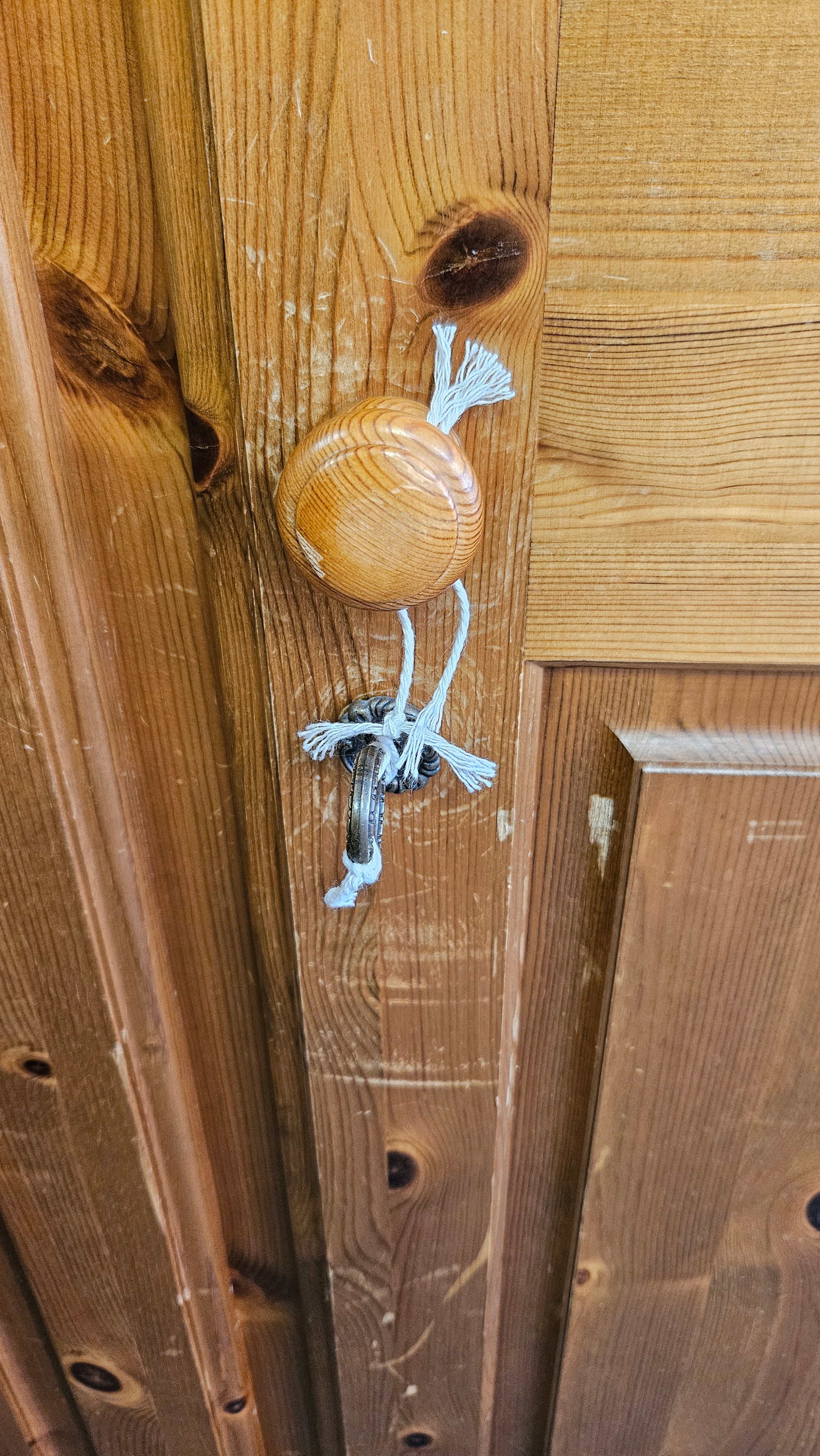 Pine wardrobe