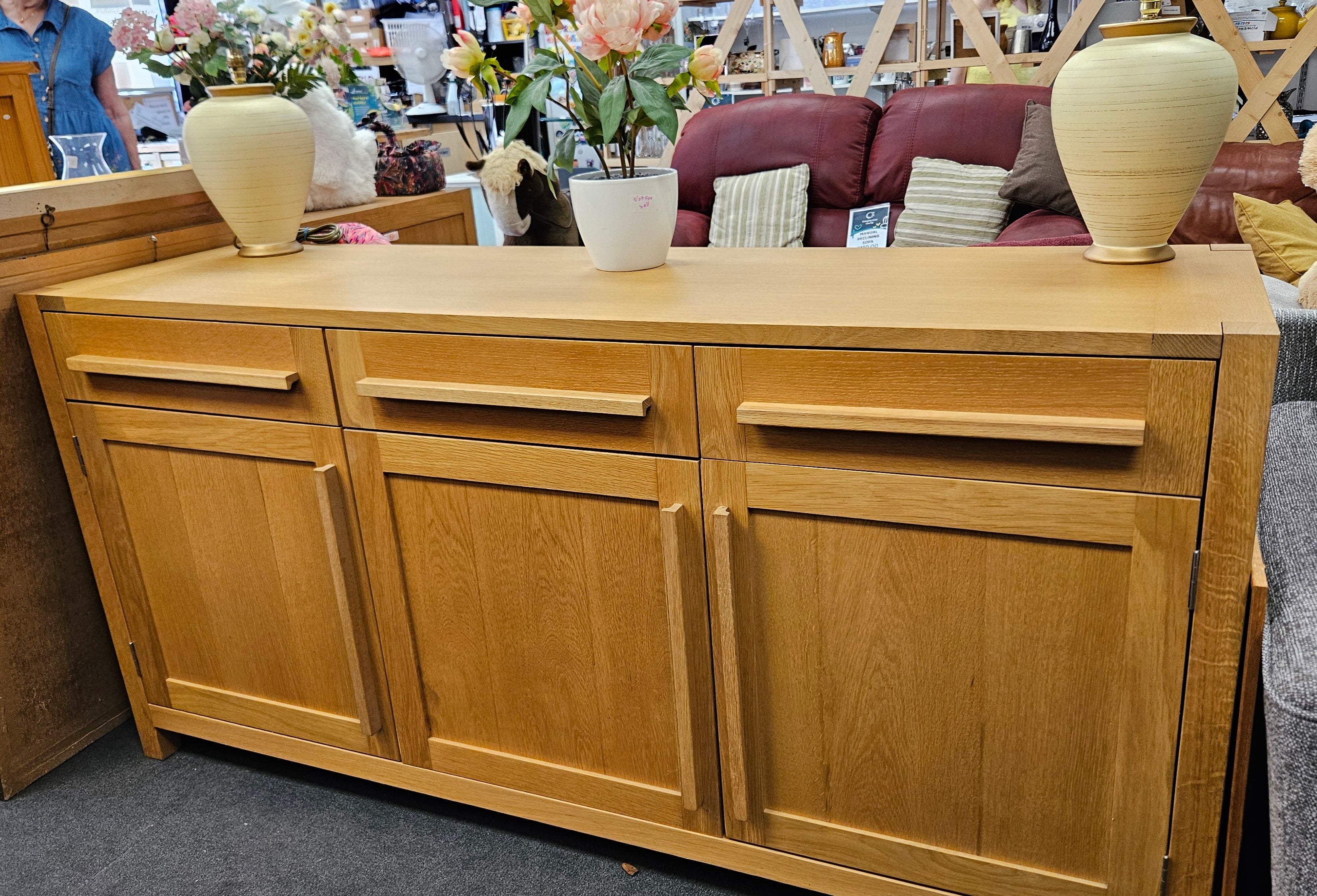 Oak sideboard