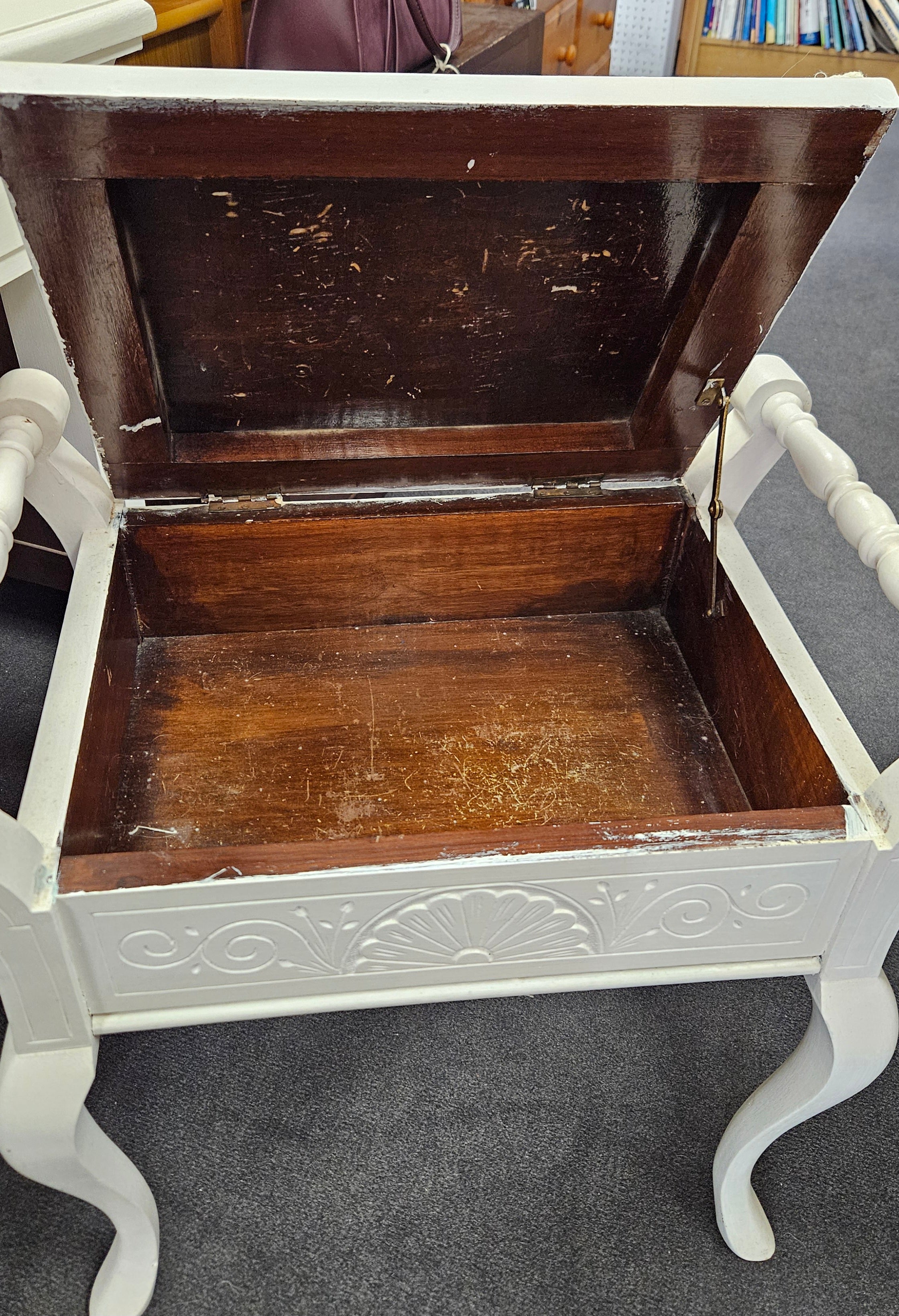 Dressing table and stool