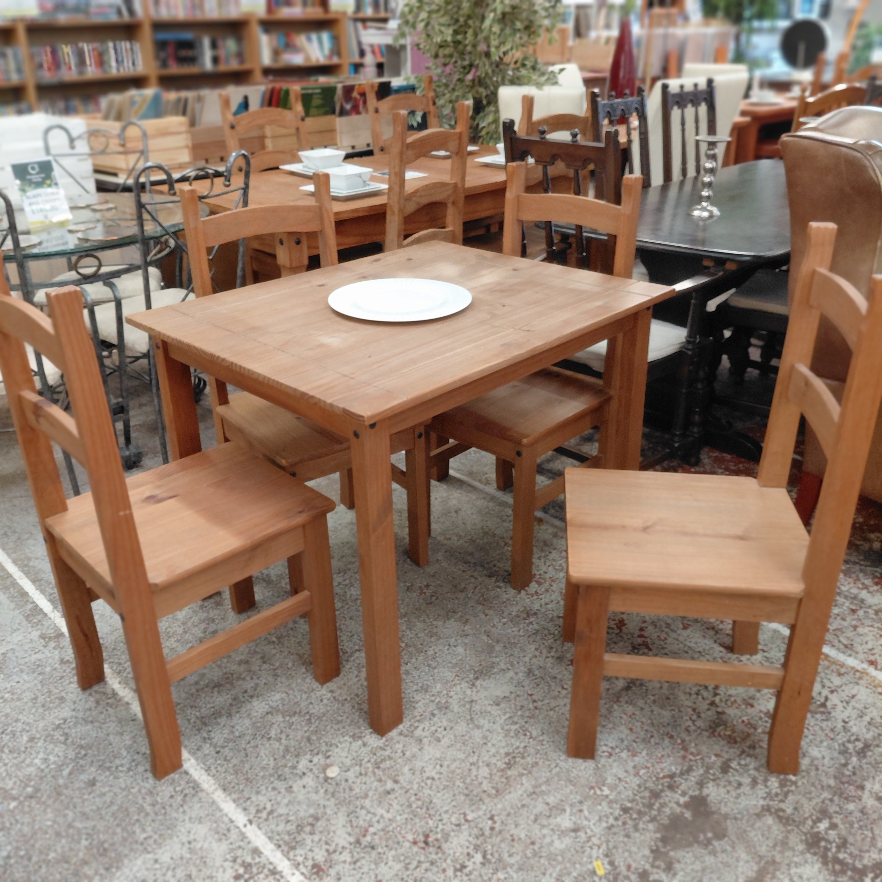 Table And Four Chairs