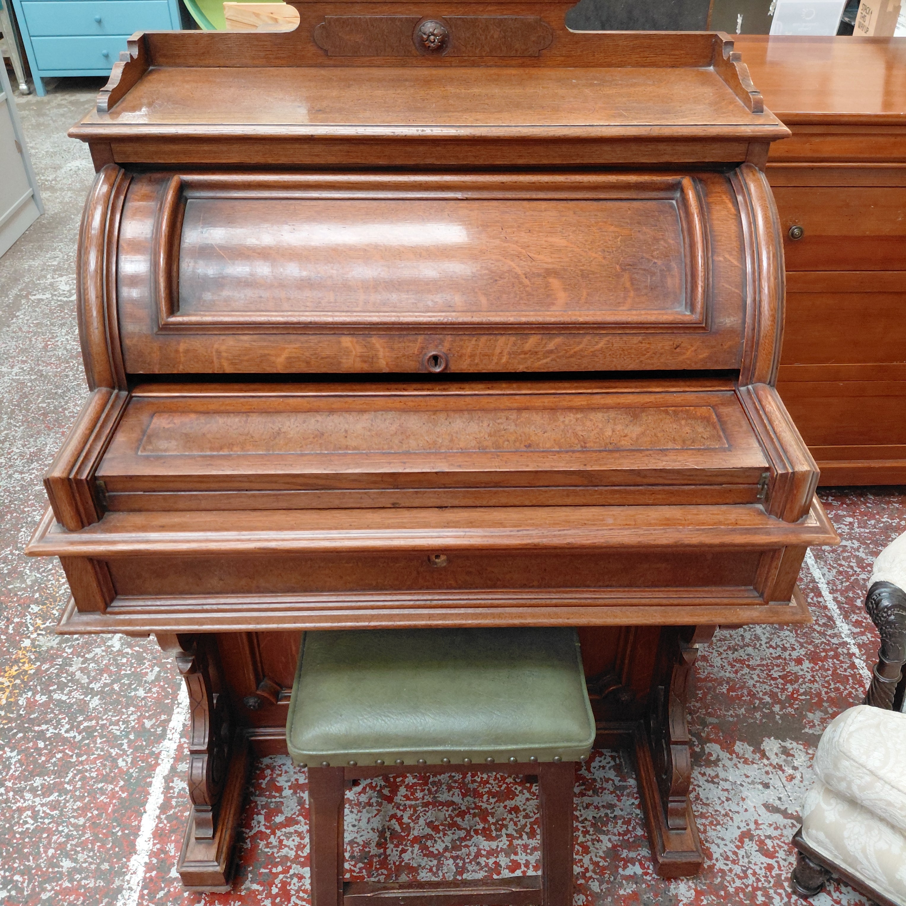 Rolltop bureau