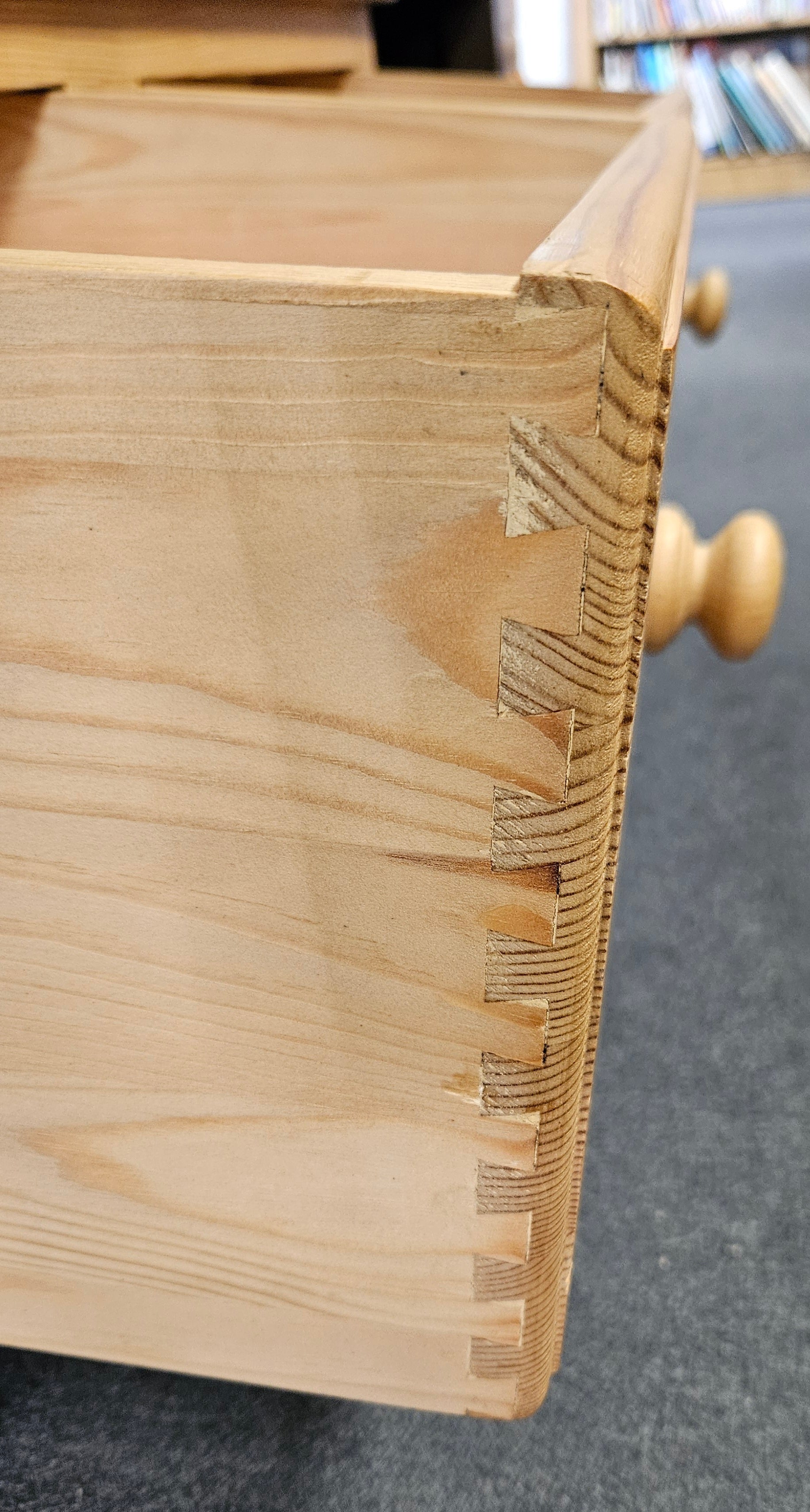 Pine linen cupboard