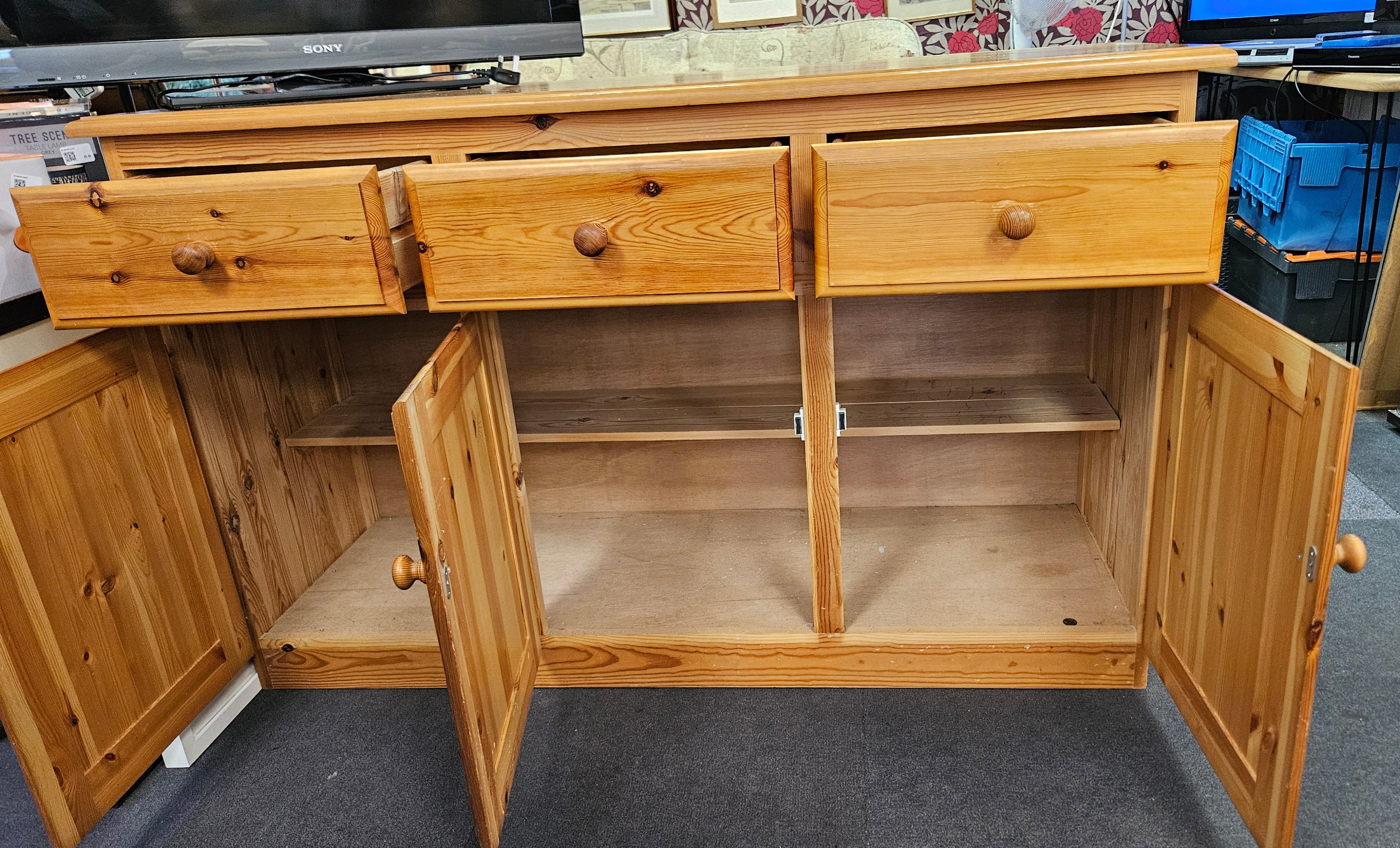 Pine sideboard