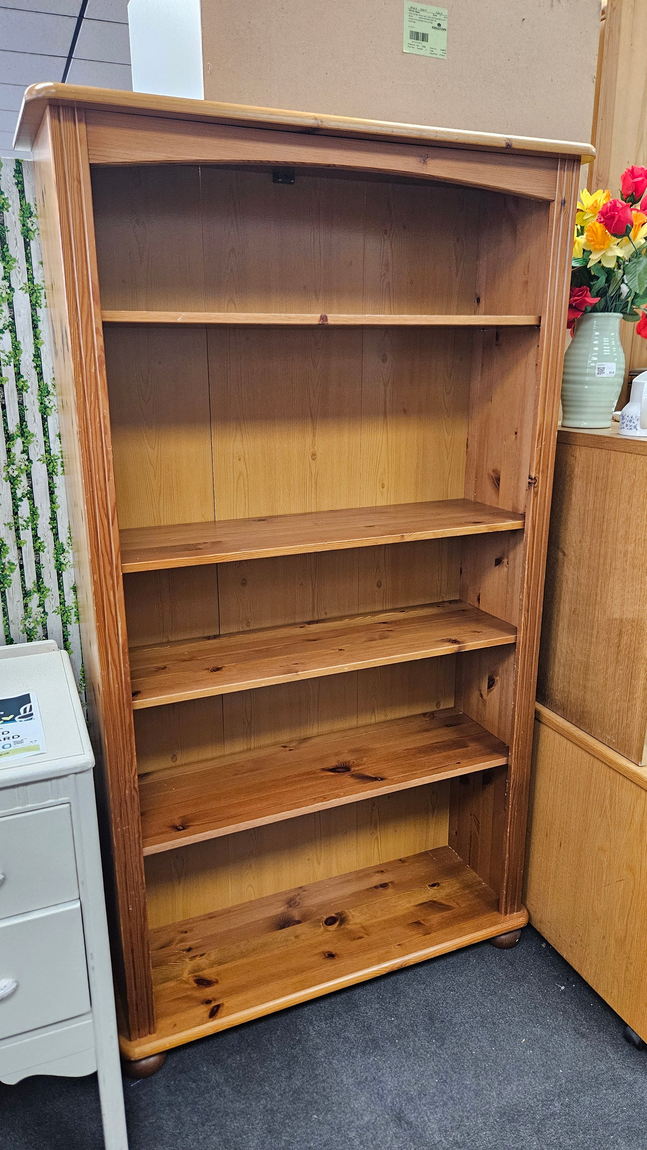 Pine bookcase