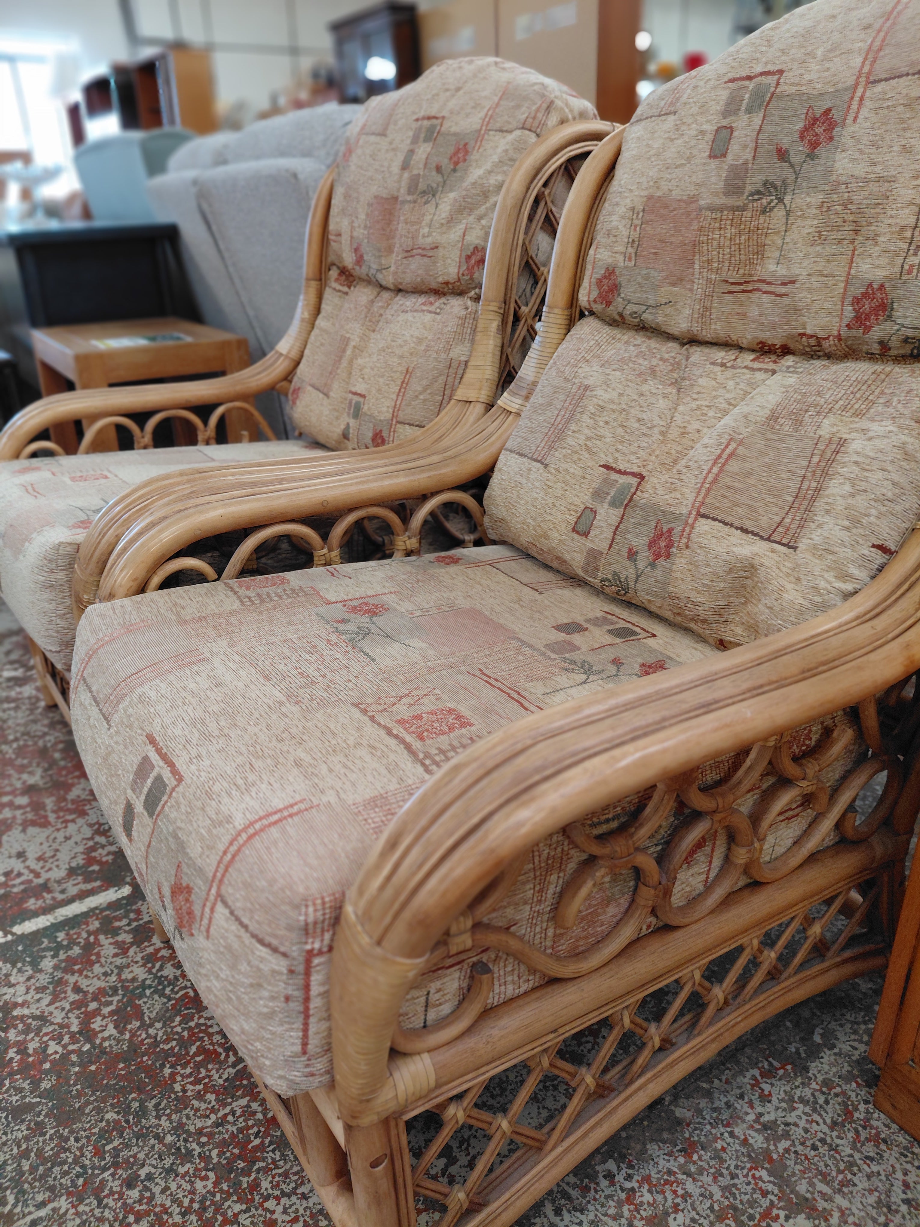 A Pair Of Wicker Chairs