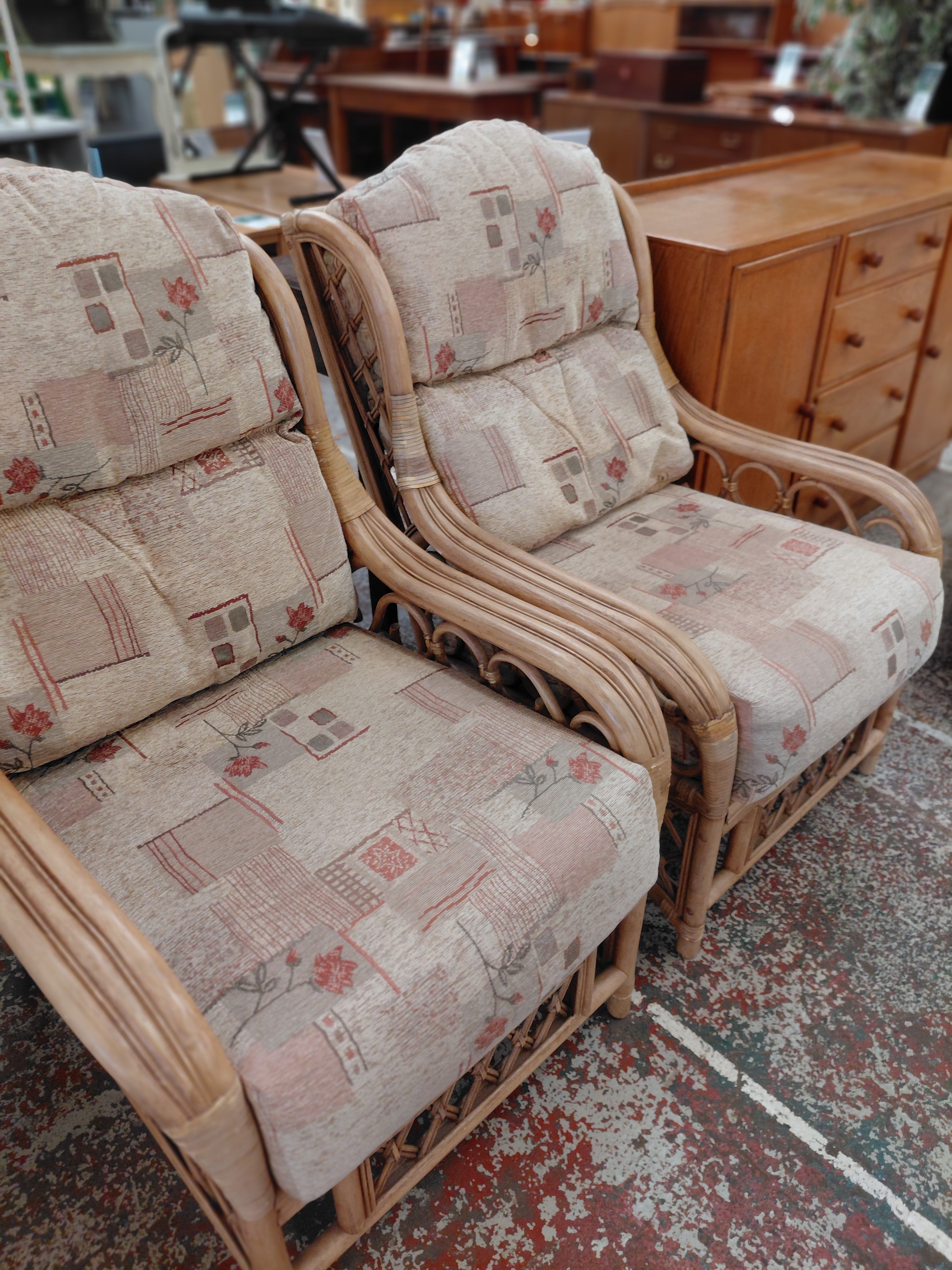 A Pair Of Wicker Chairs