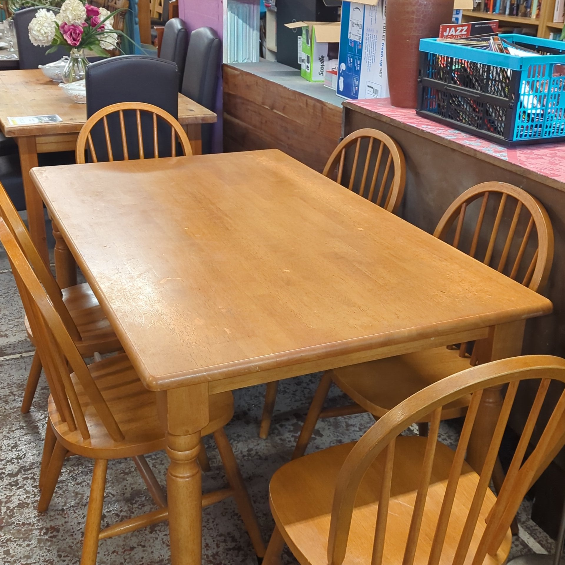 Table And Six Chairs