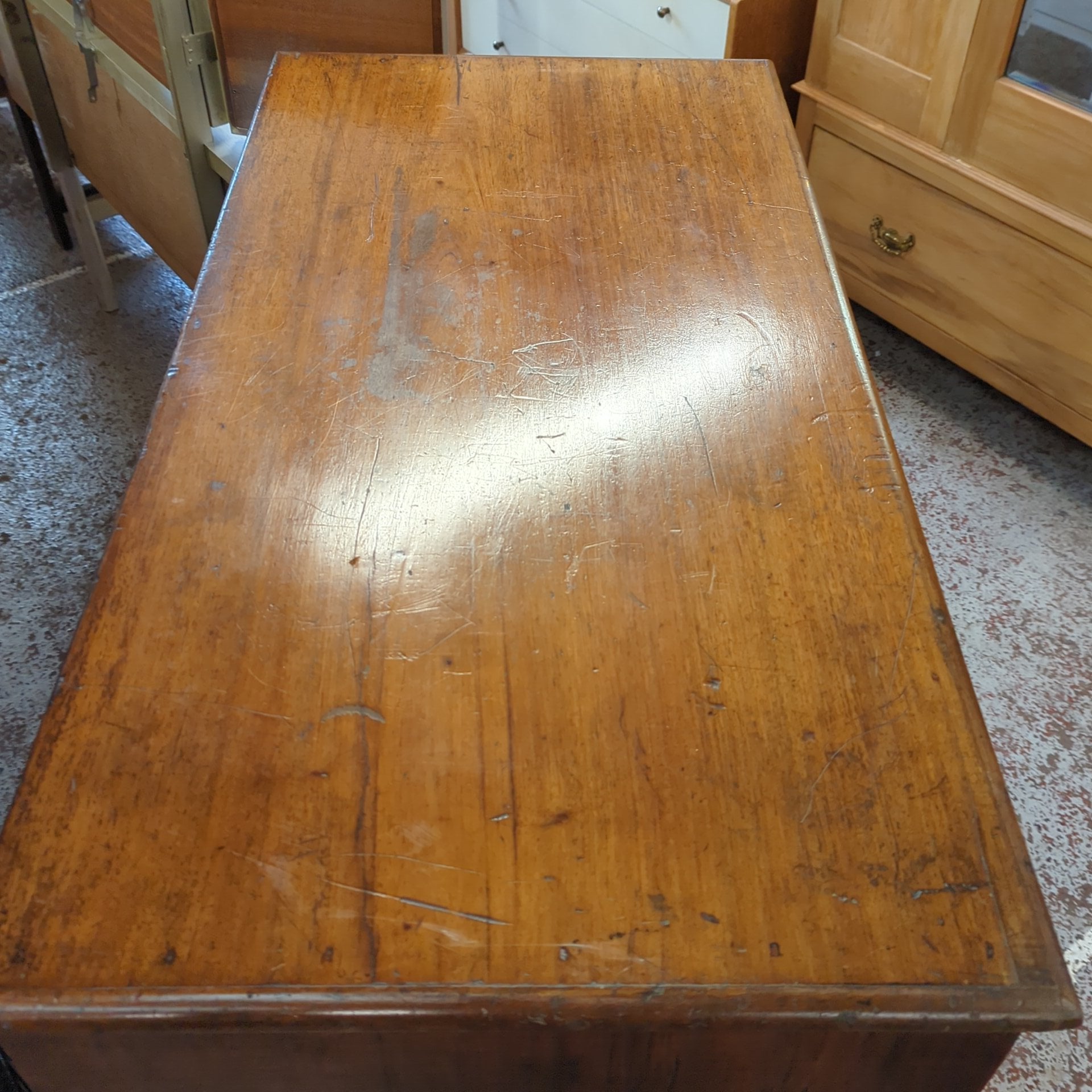 Large Old Oak Chest Of Drawers