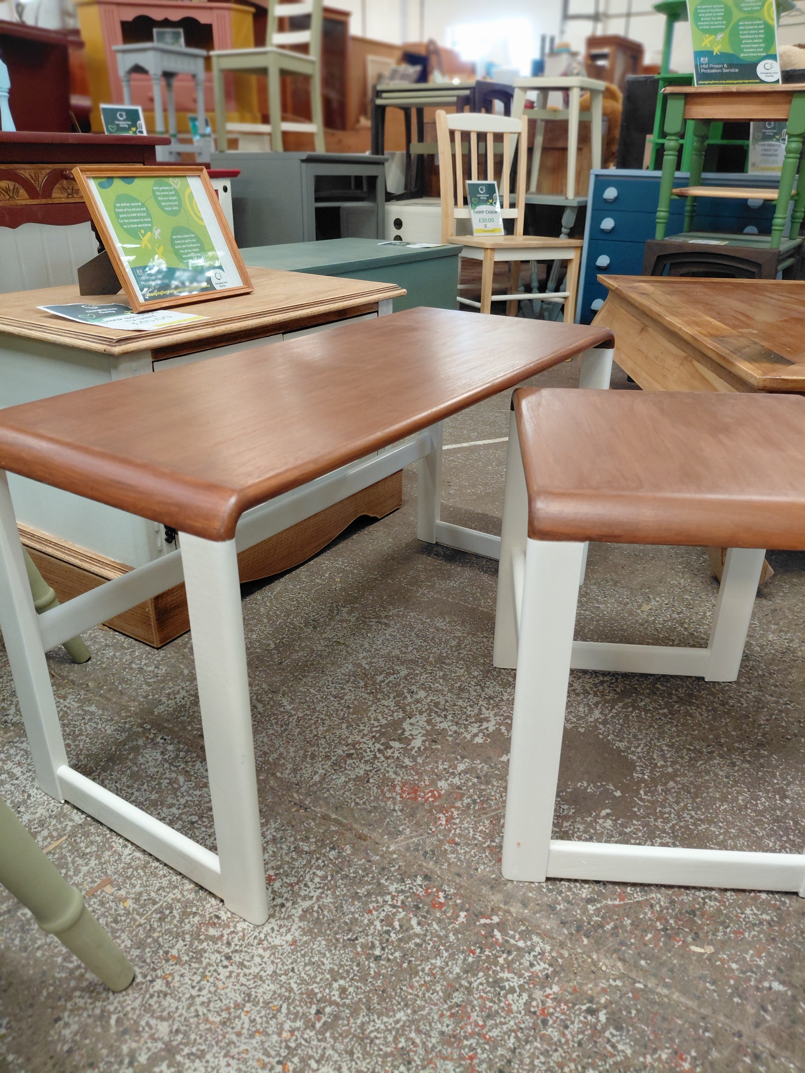 HMP Bristol Trio Of Tables