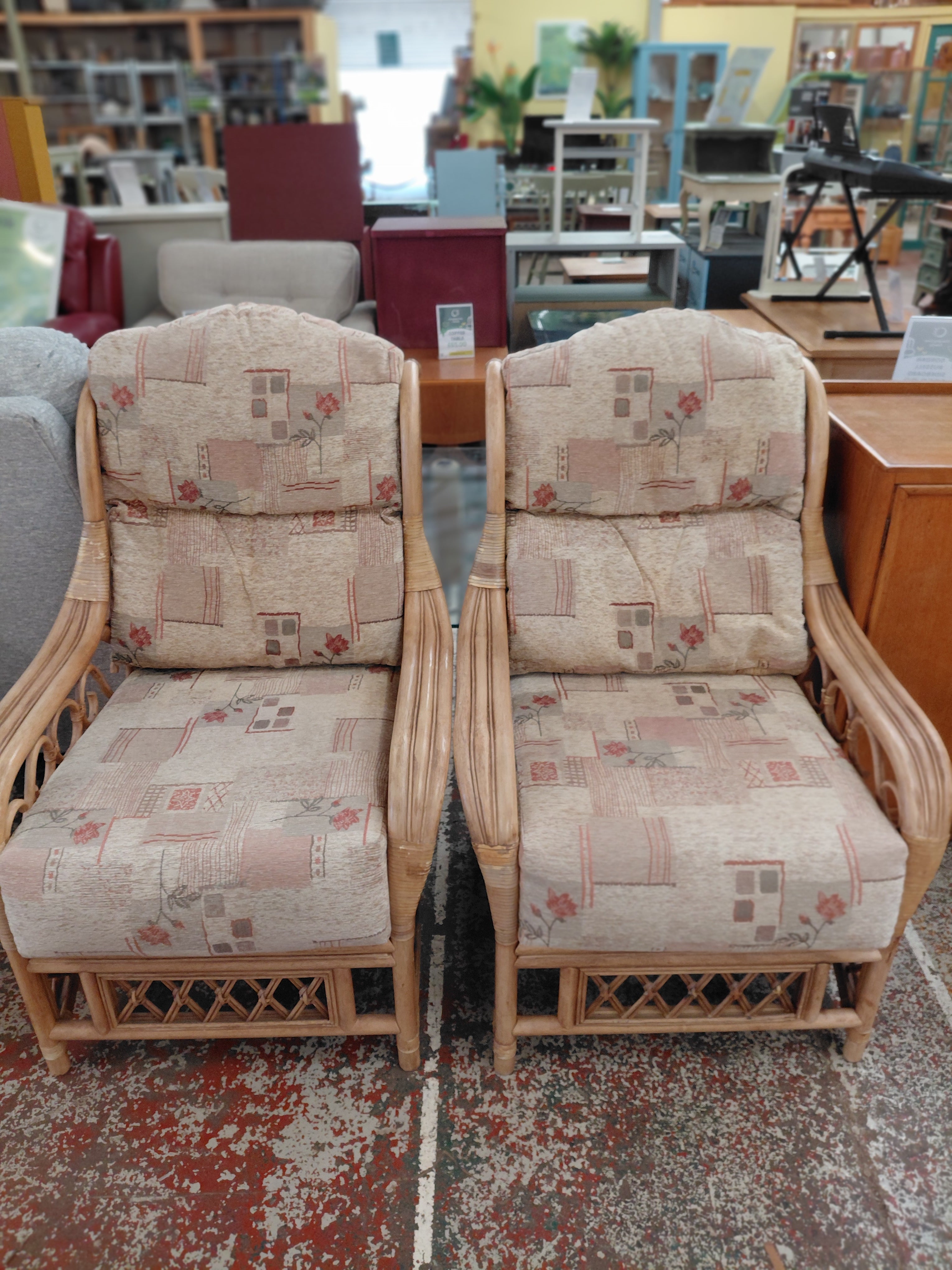 A Pair Of Wicker Chairs