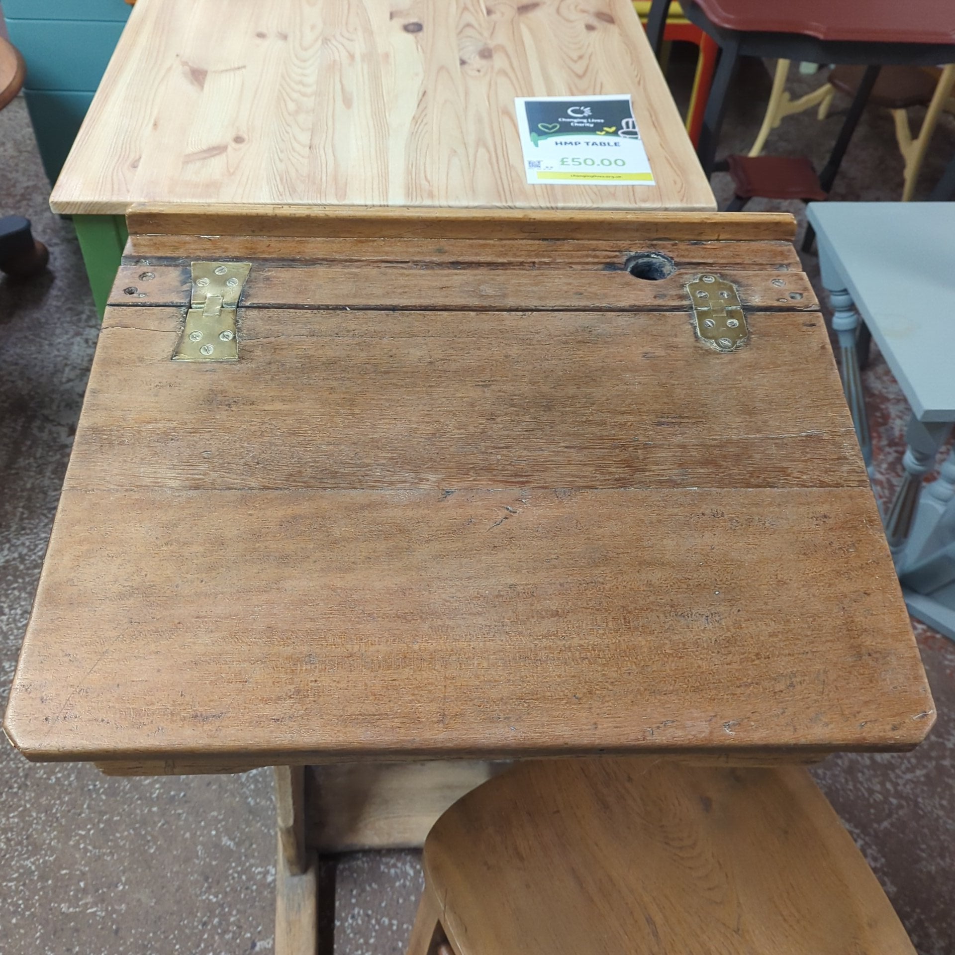 HMP School Desk And Chair