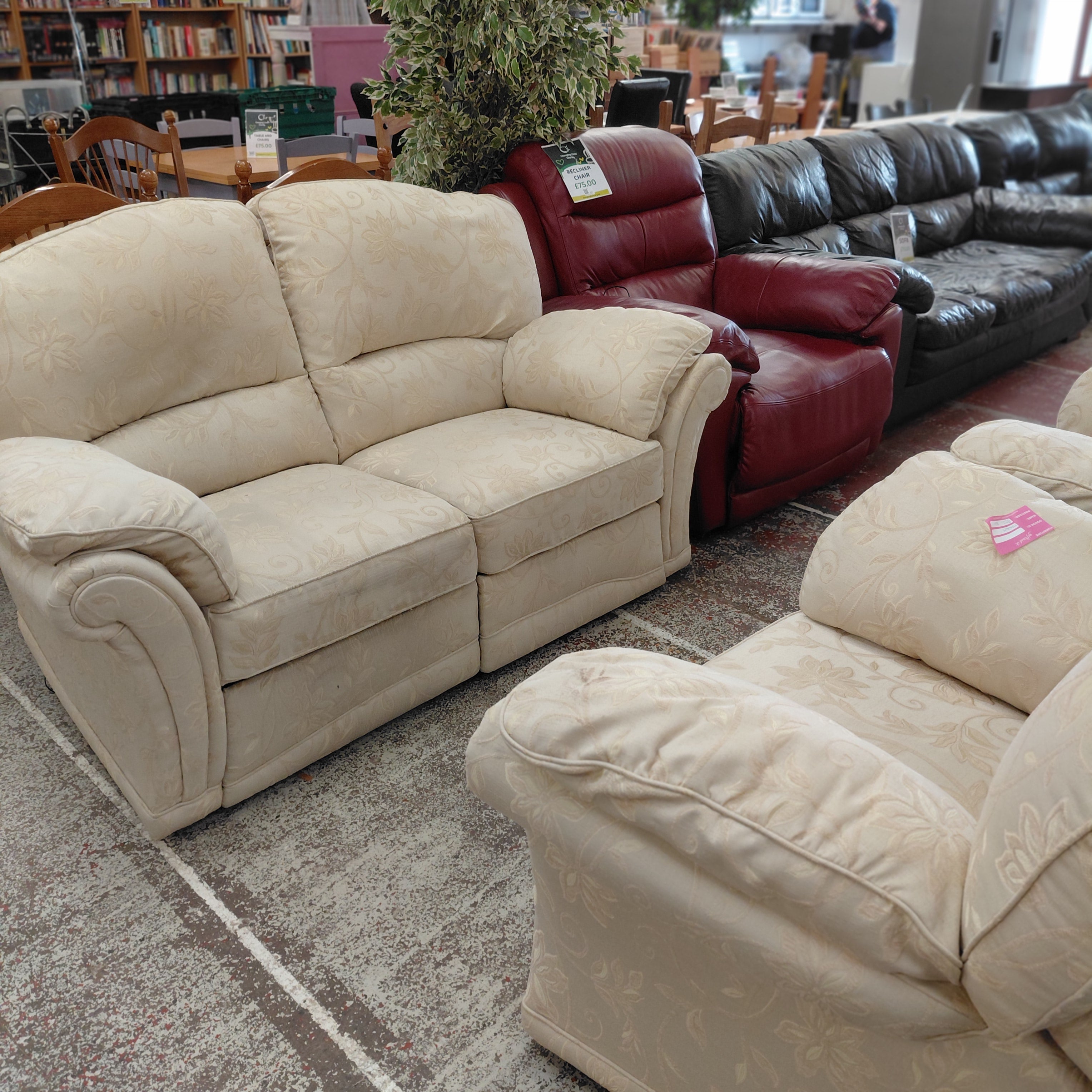 Reclining Three Piece Suite