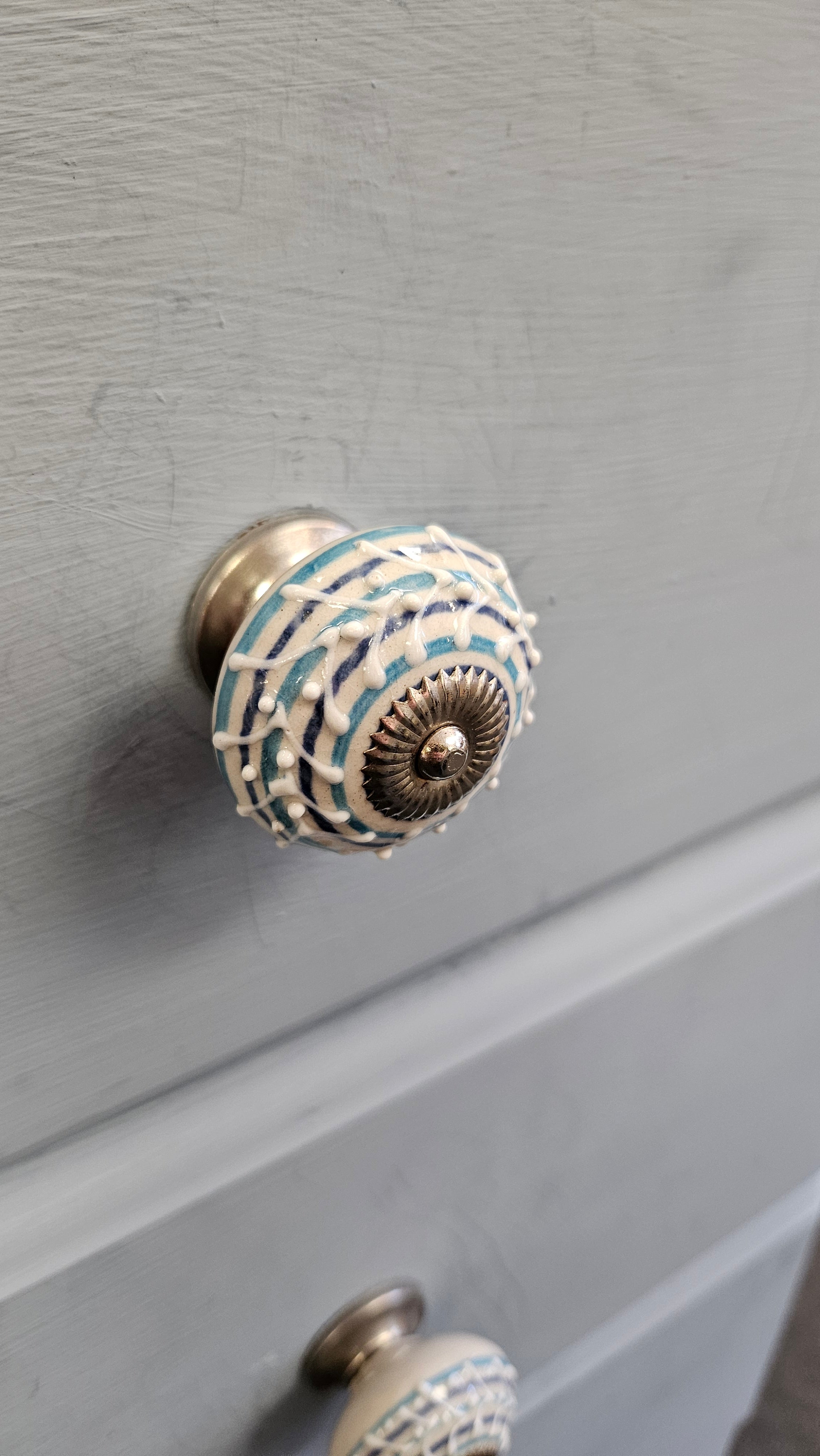 Painted chest of drawers
